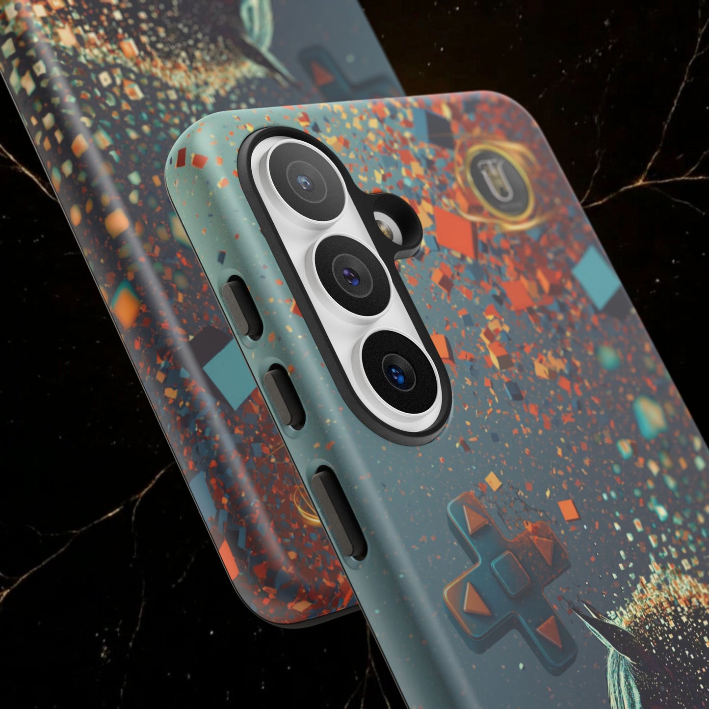 Glitched Lunar Horse Phone Case — Gamer Lucky Totem