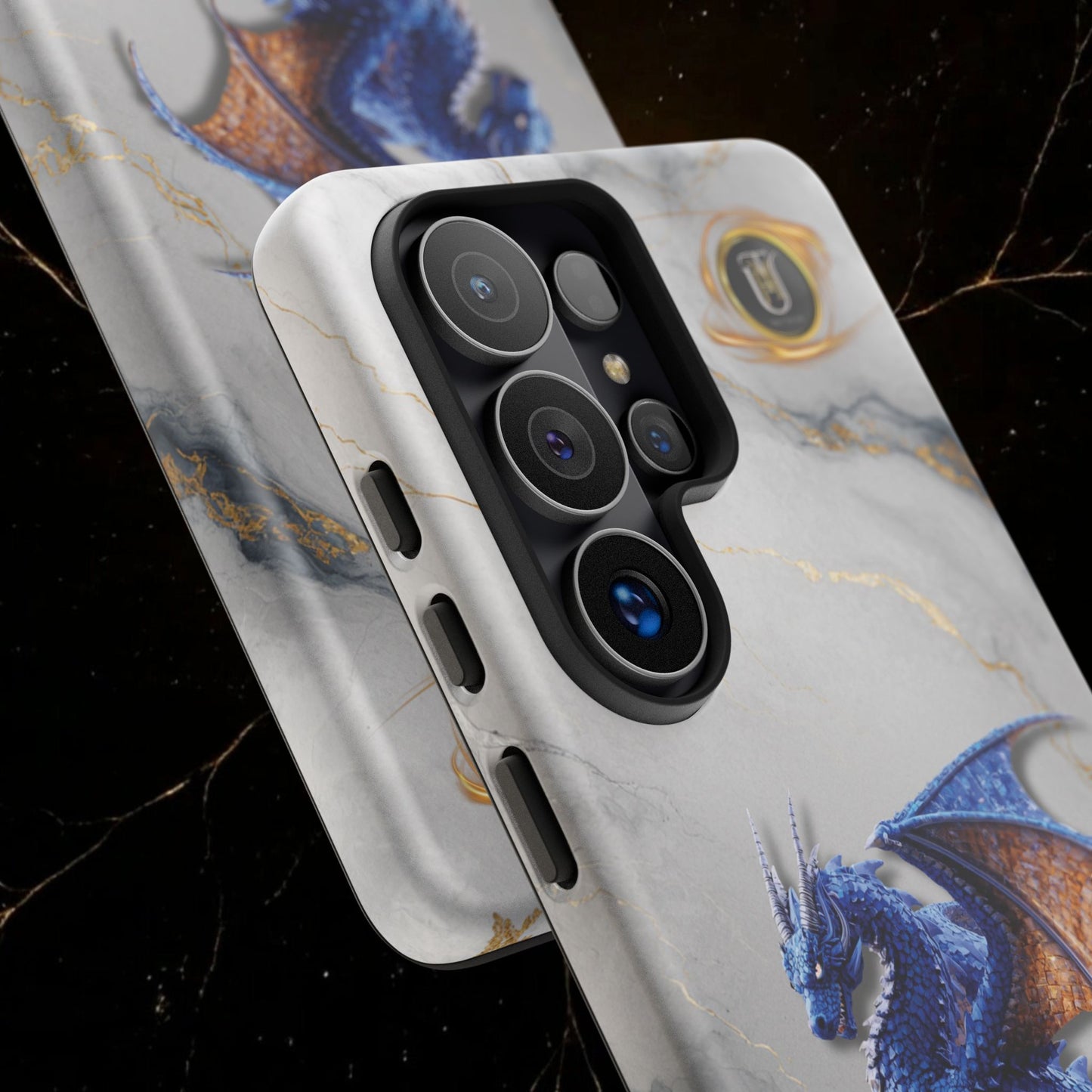 Lapis Dragon Gem Guardian Phone Case