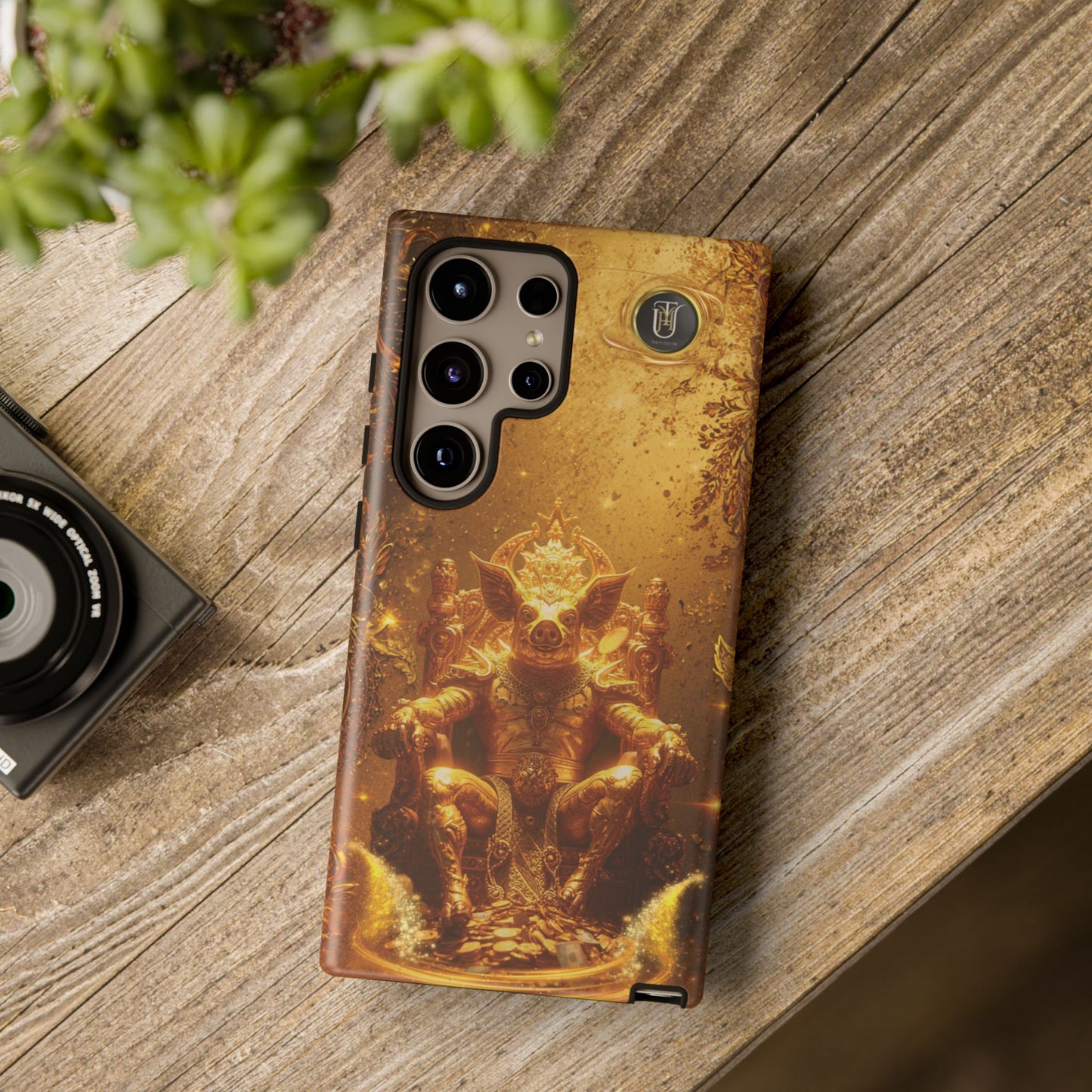 Lunar Pig Zodiac Phone Case — Fortune Totem for Wealth & Protection