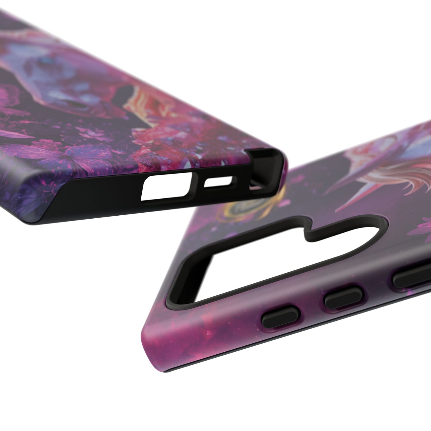 Quantum Pink Lunar Diamond Horse Tough Case — 2026 Pink Horse Phone Case
