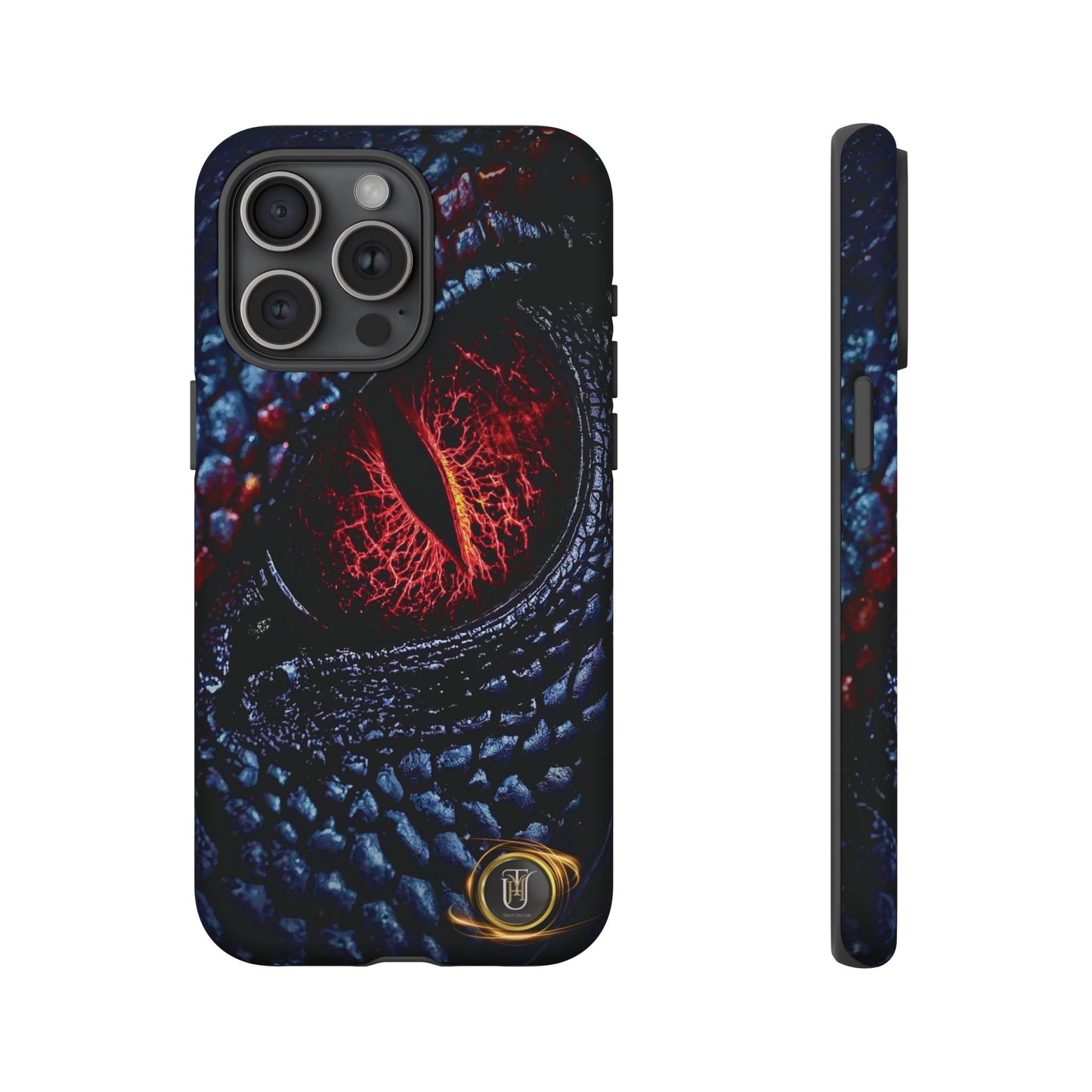 Evil Dragon Eye Phone Case — 'It Looks at You' Protective Cover