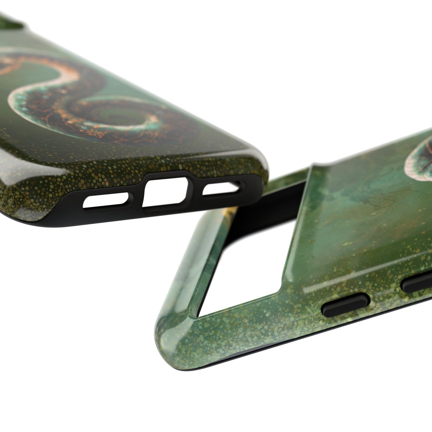 Lunar Snake Phone Case — Eternity Serpent Design