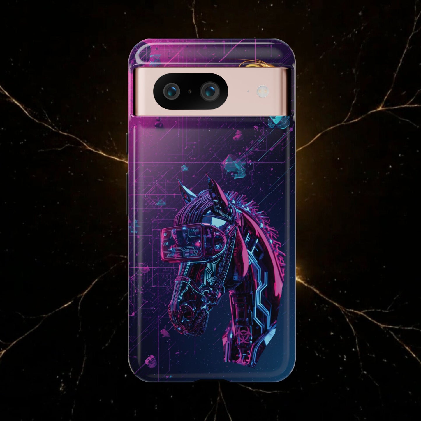 Cyber Lunar Horse Tough Case — Quantum P Phone Cover