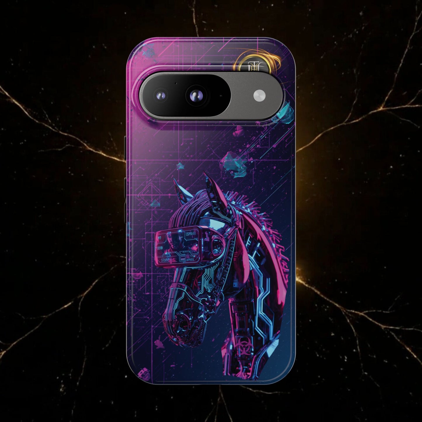 Cyber Lunar Horse Tough Case — Quantum P Phone Cover