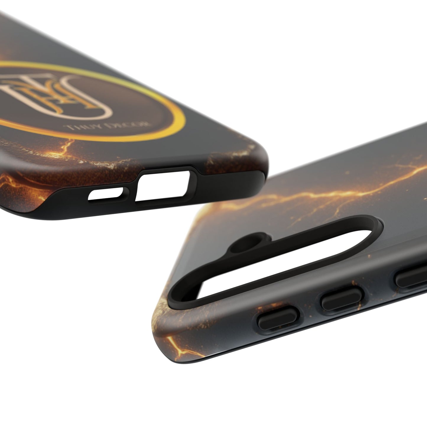 Black & Gold Luxurious Thuy Decor Brand Cover Phone Case