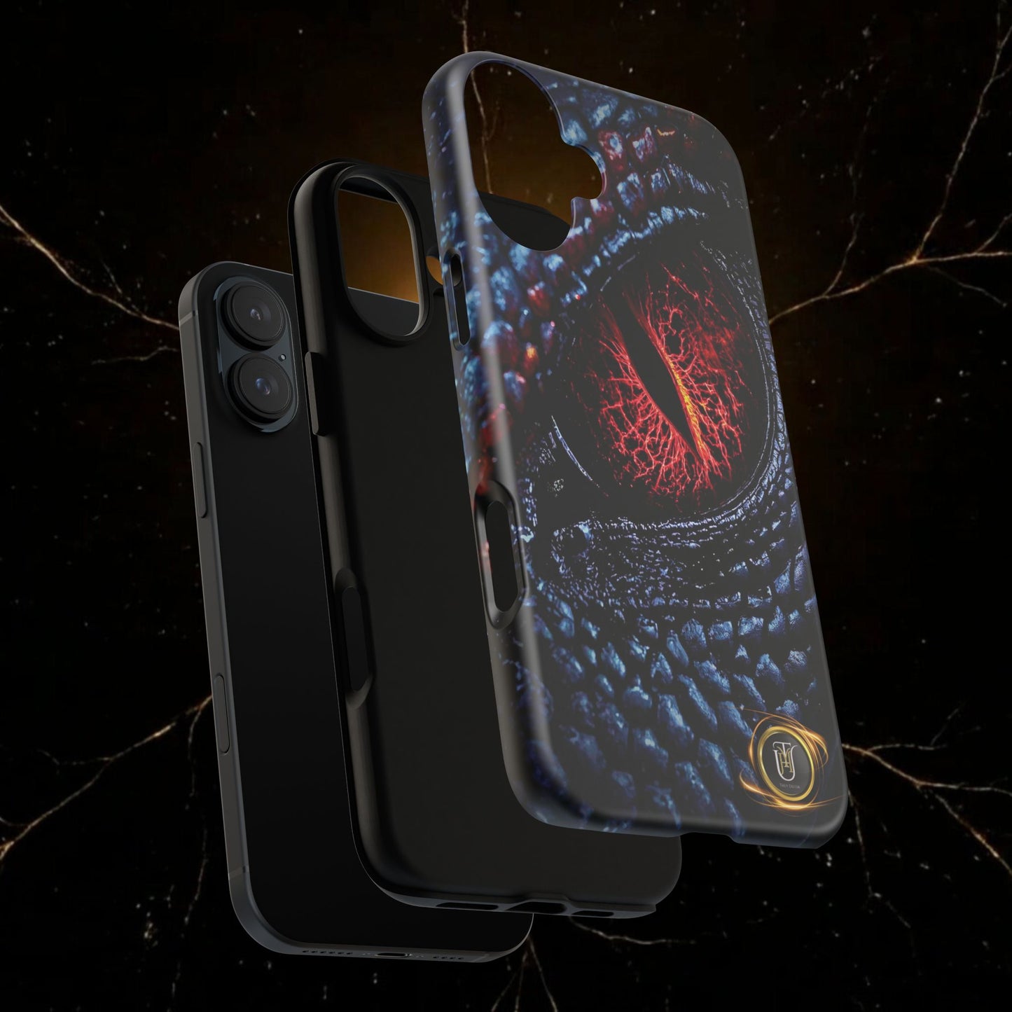 Evil Dragon Eye Phone Case — 'It Looks at You' Protective Cover