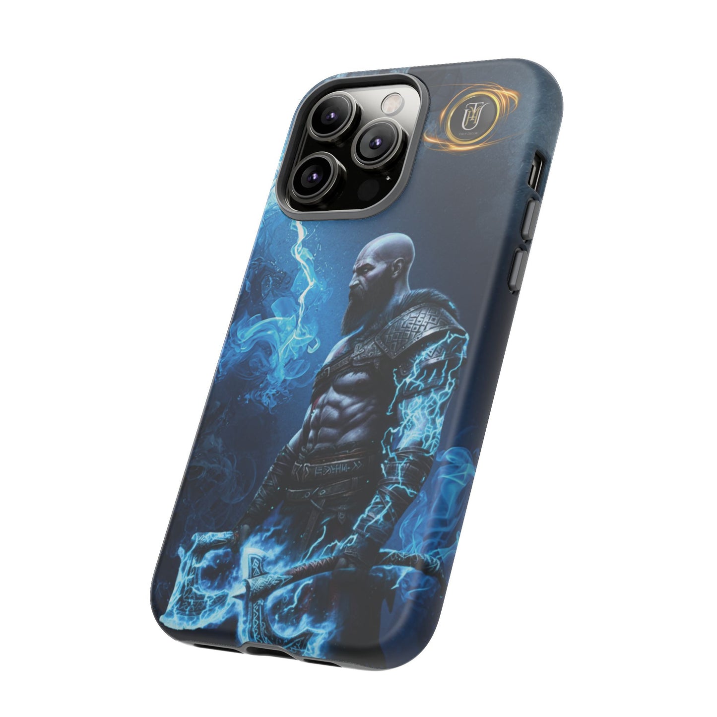 Norse Warrior Phone Case — Viking Shield & Helmet Tough Cover