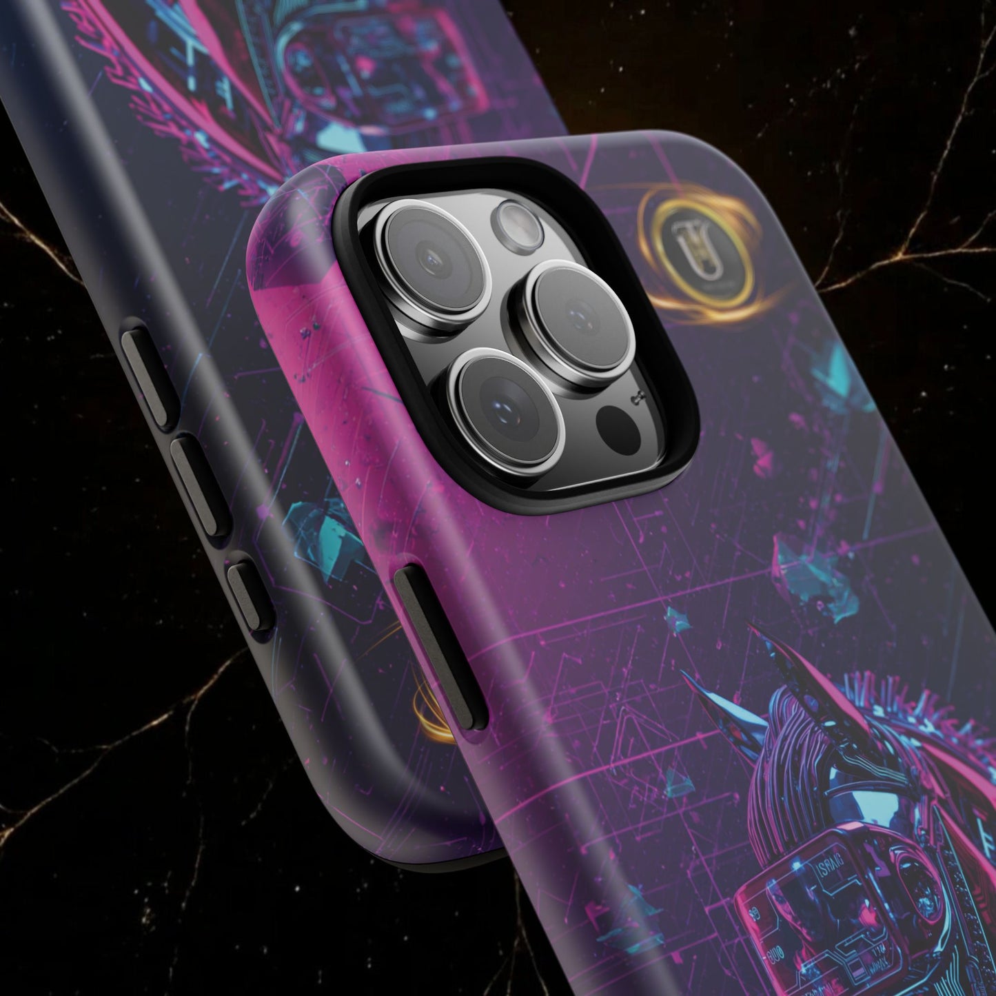 Cyber Lunar Horse Tough Case — Quantum P Phone Cover