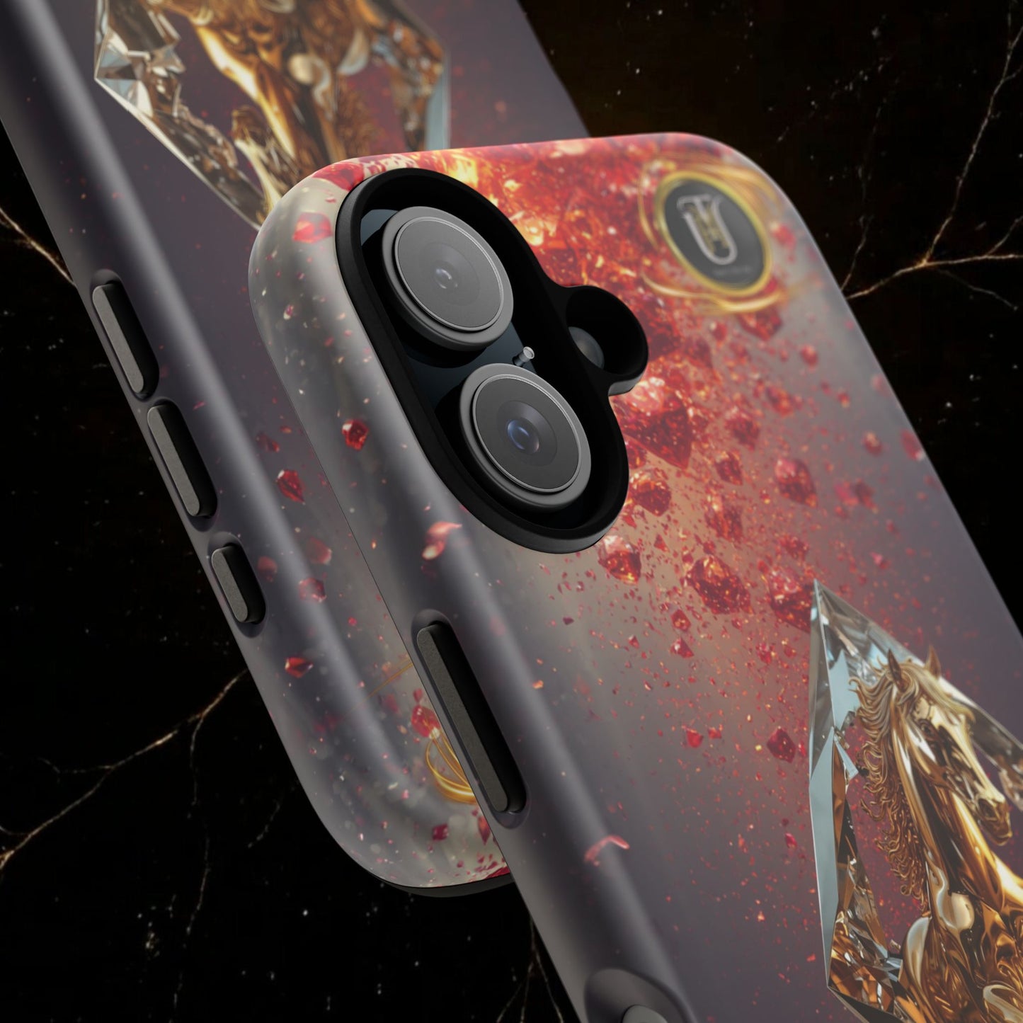2026 Lunar New Year Prosperity Phone Case — "Happy New Year" Talisman Cover