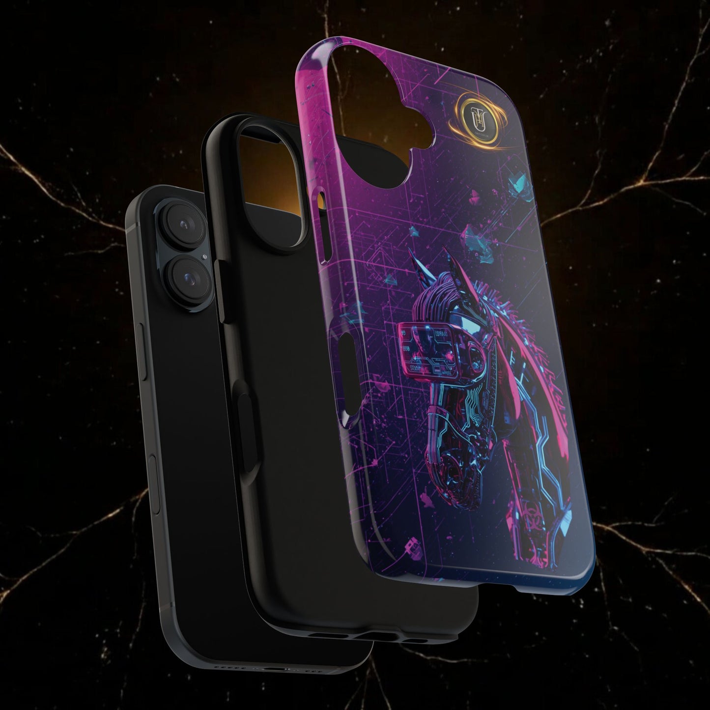 Cyber Lunar Horse Tough Case — Quantum P Phone Cover