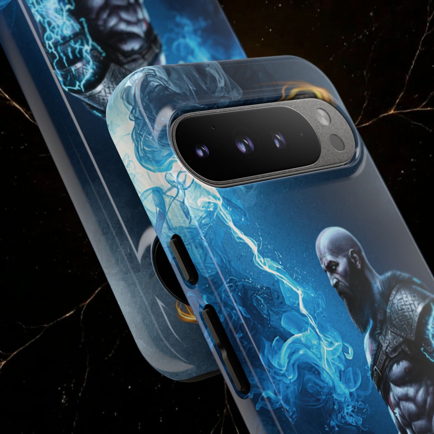 Norse Warrior Phone Case — Viking Shield & Helmet Tough Cover