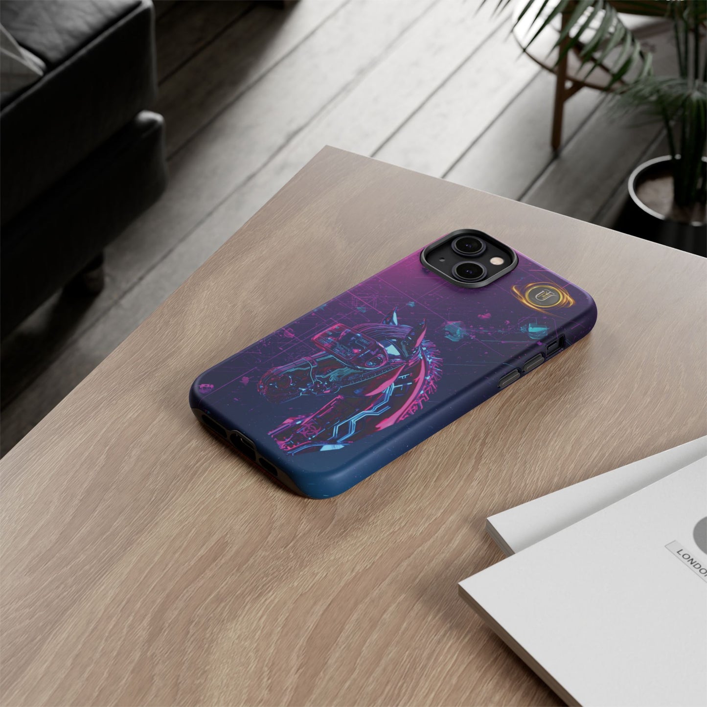 Cyber Lunar Horse Tough Case — Quantum P Phone Cover