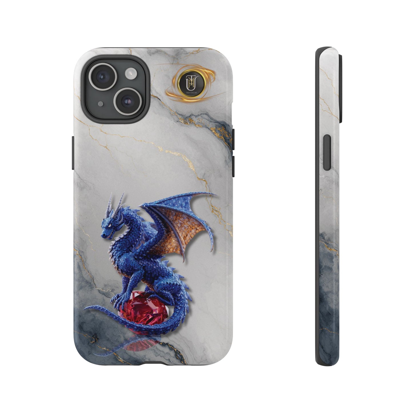Lapis Dragon Gem Guardian Phone Case