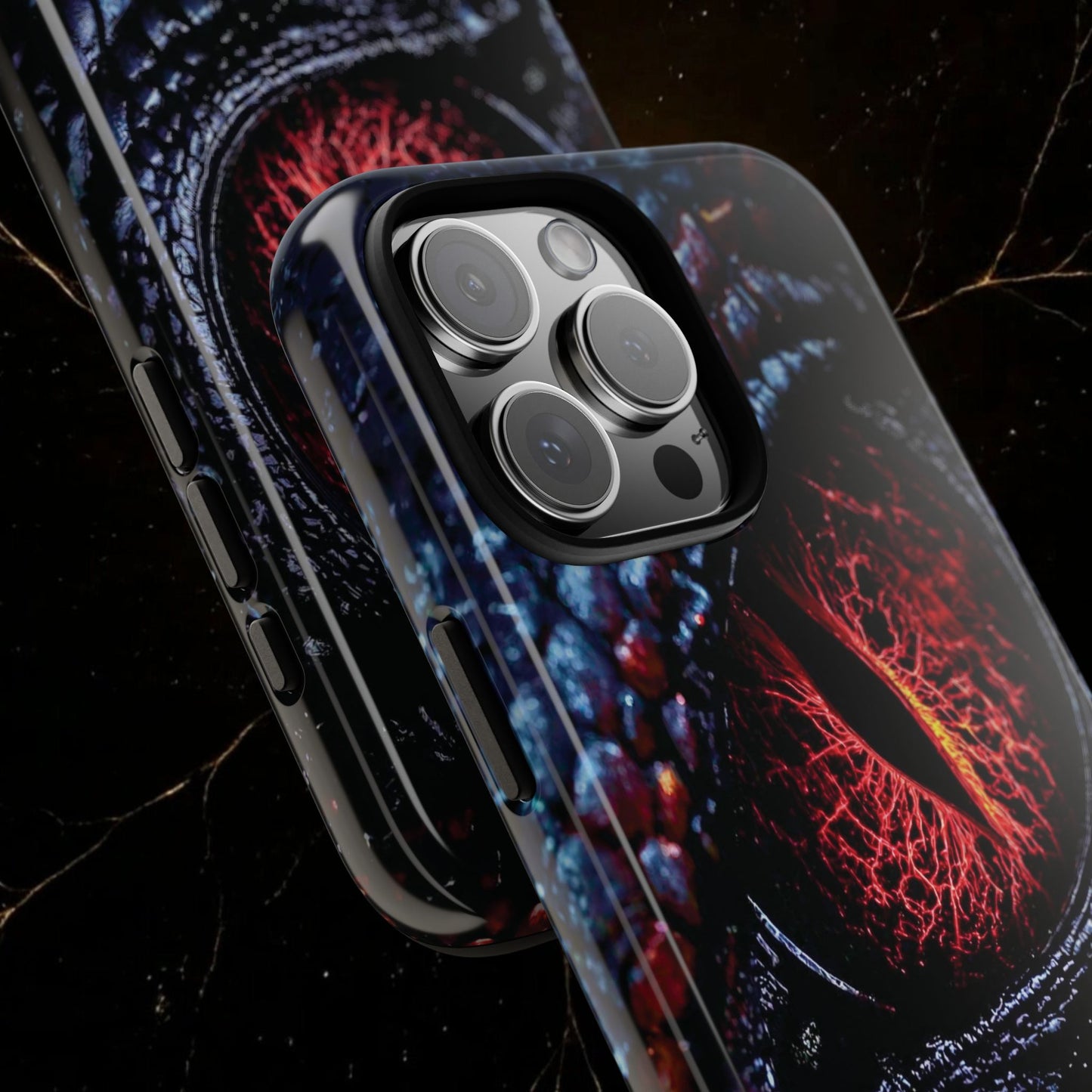Evil Dragon Eye Phone Case — 'It Looks at You' Protective Cover