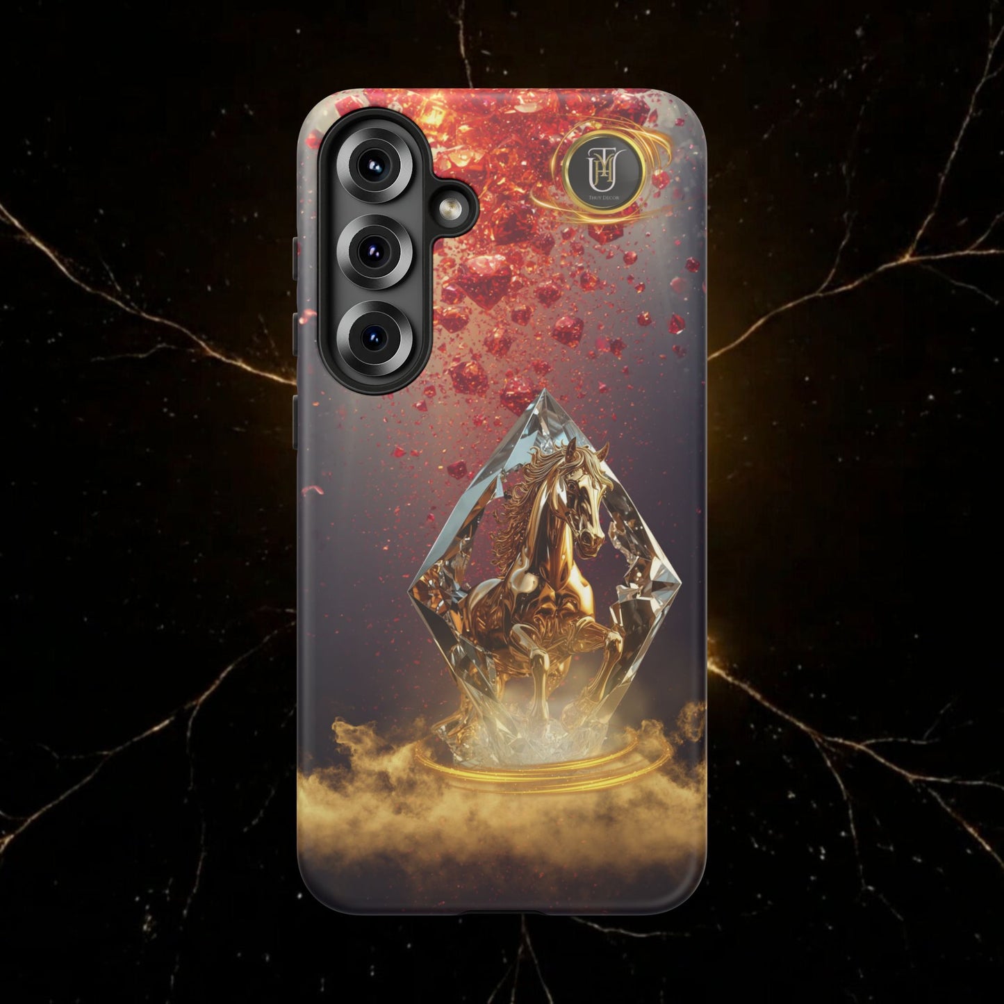2026 Lunar New Year Prosperity Phone Case — "Happy New Year" Talisman Cover