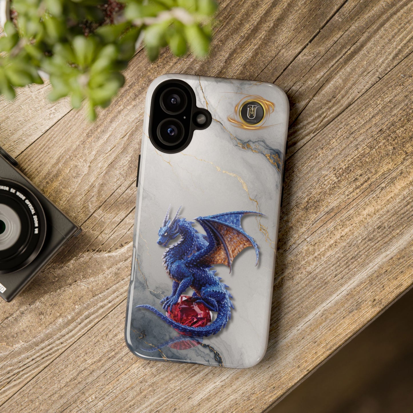 Lapis Dragon Gem Guardian Phone Case