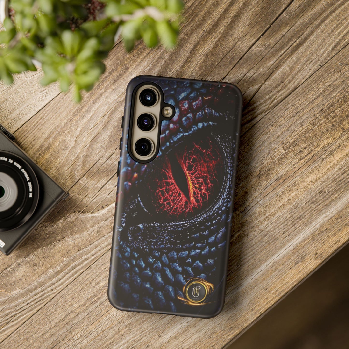 Evil Dragon Eye Phone Case — 'It Looks at You' Protective Cover