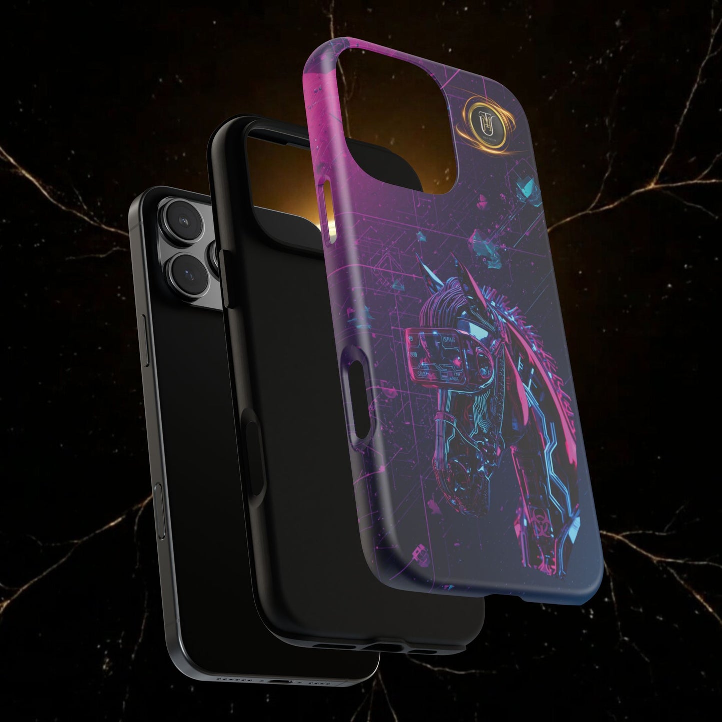 Cyber Lunar Horse Tough Case — Quantum P Phone Cover