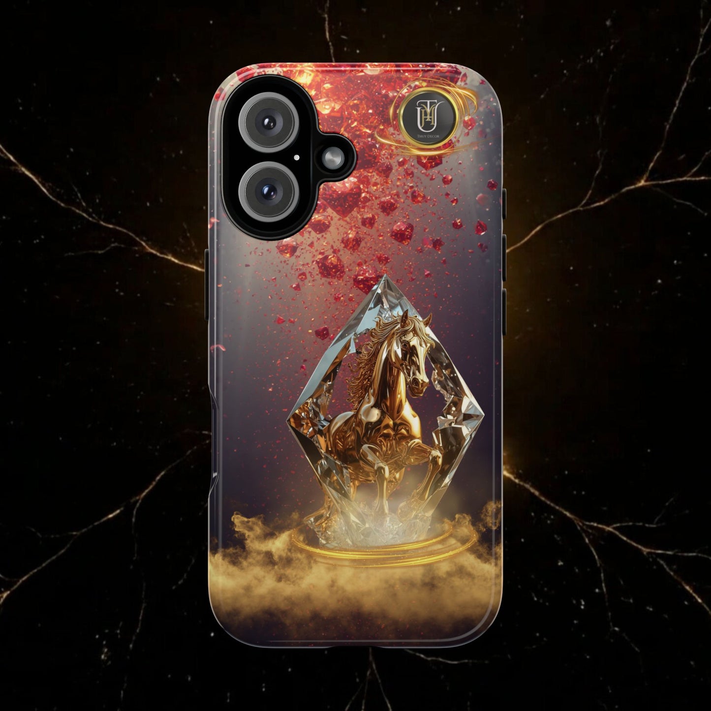 2026 Lunar New Year Prosperity Phone Case — "Happy New Year" Talisman Cover