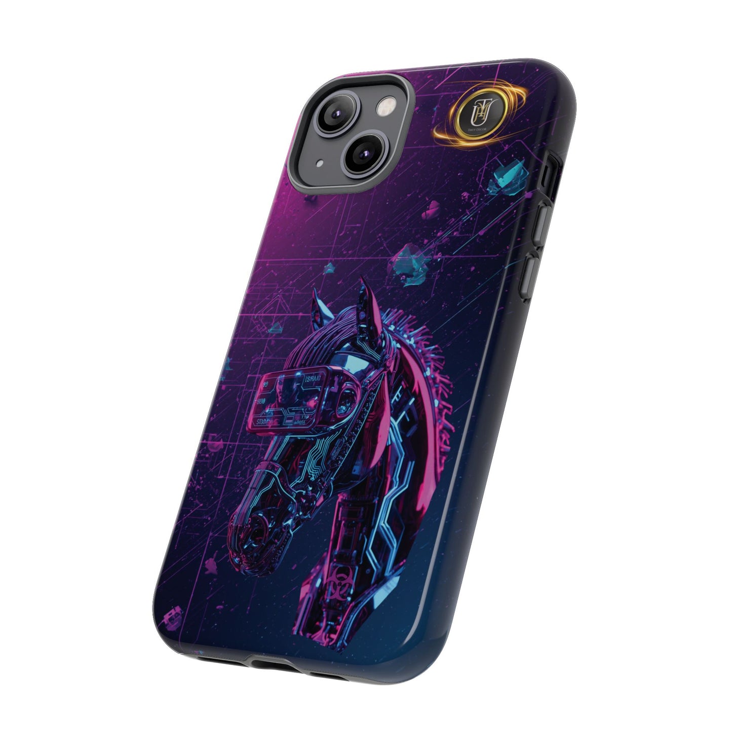 Cyber Lunar Horse Tough Case — Quantum P Phone Cover