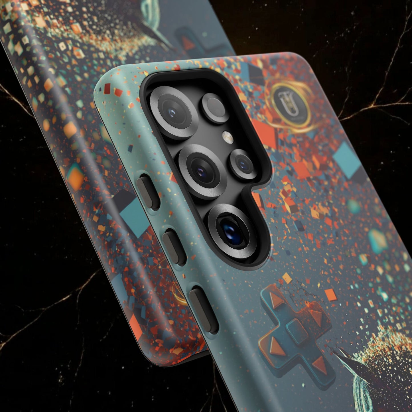 Glitched Lunar Horse Phone Case — Gamer Lucky Totem