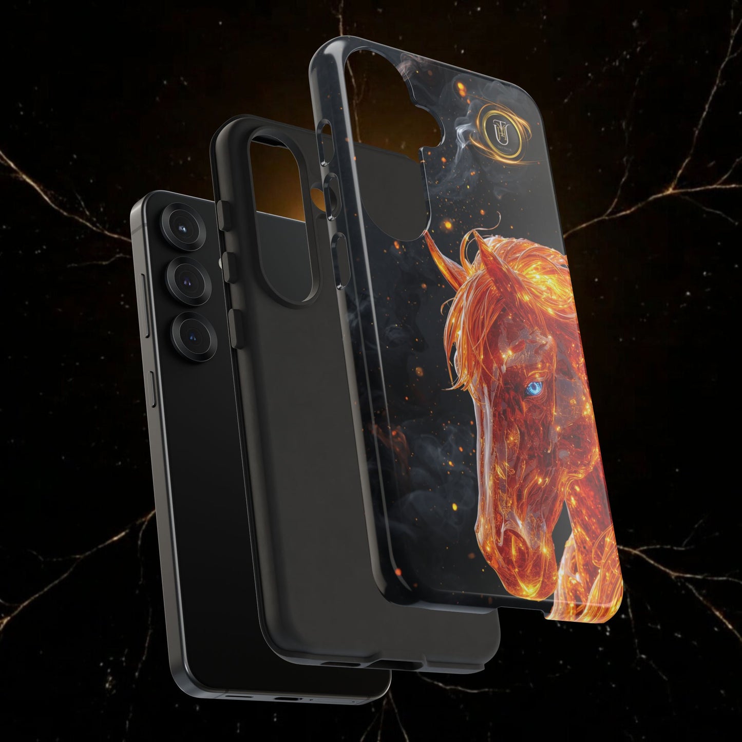Lunar Horse 2026 Phone Case — Fiery Lucky Charm