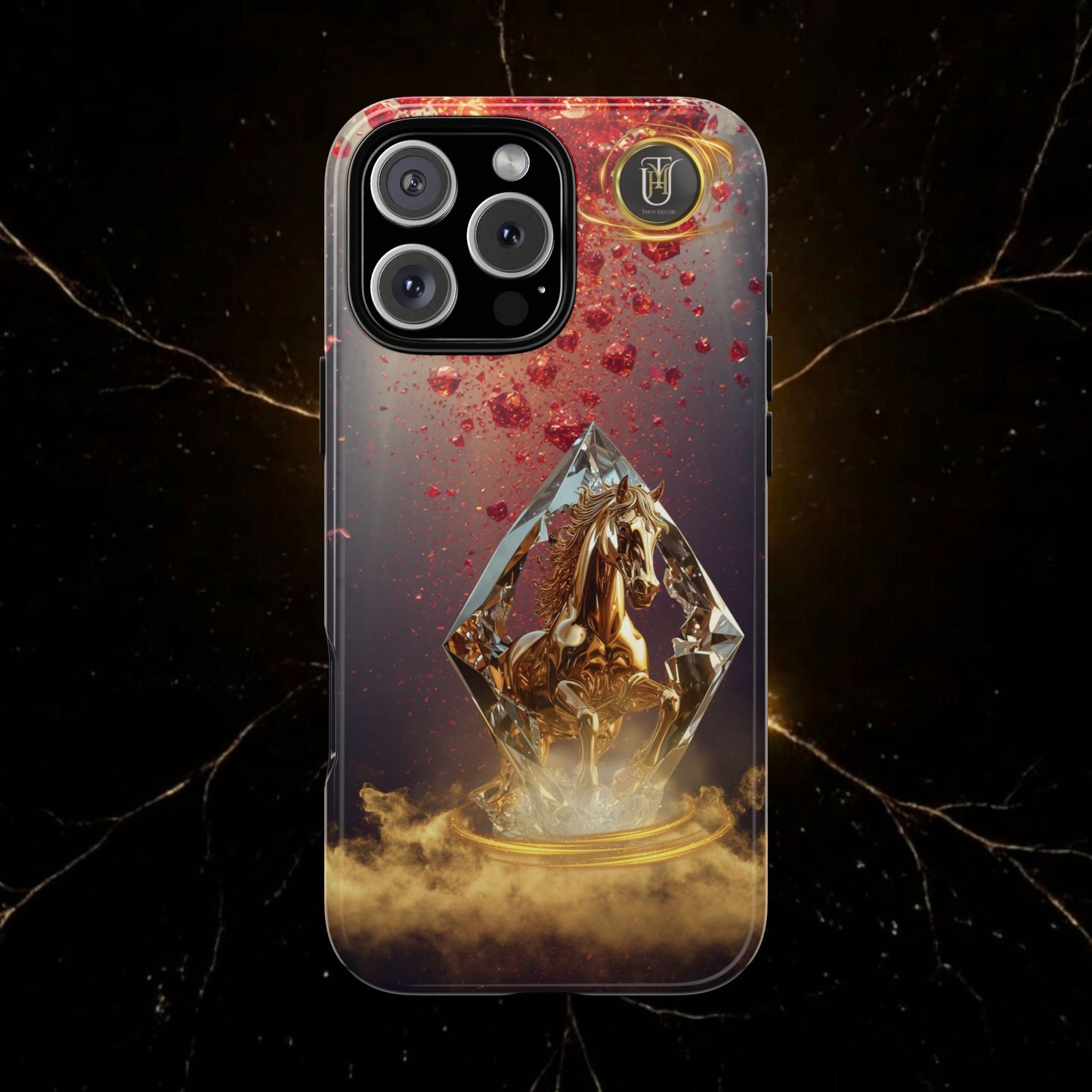 2026 Lunar New Year Prosperity Phone Case — "Happy New Year" Talisman Cover