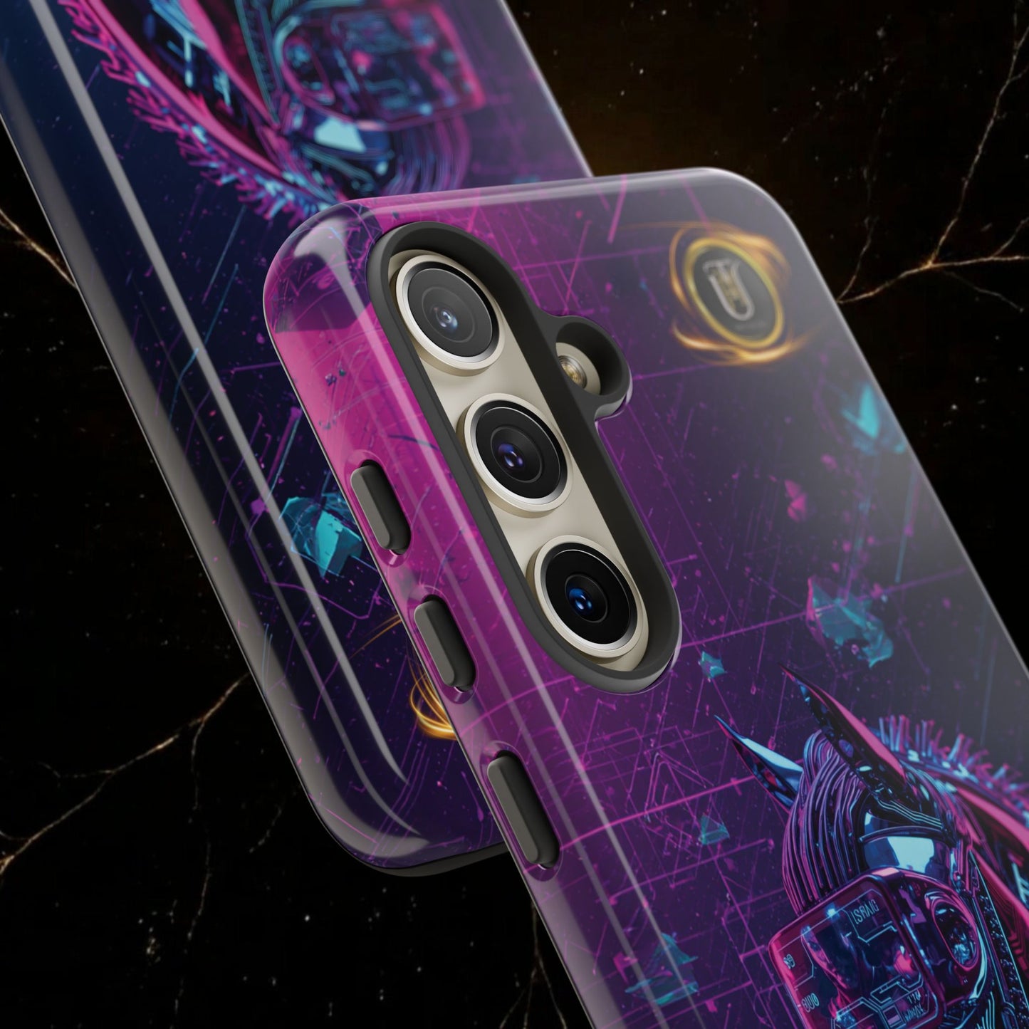 Cyber Lunar Horse Tough Case — Quantum P Phone Cover