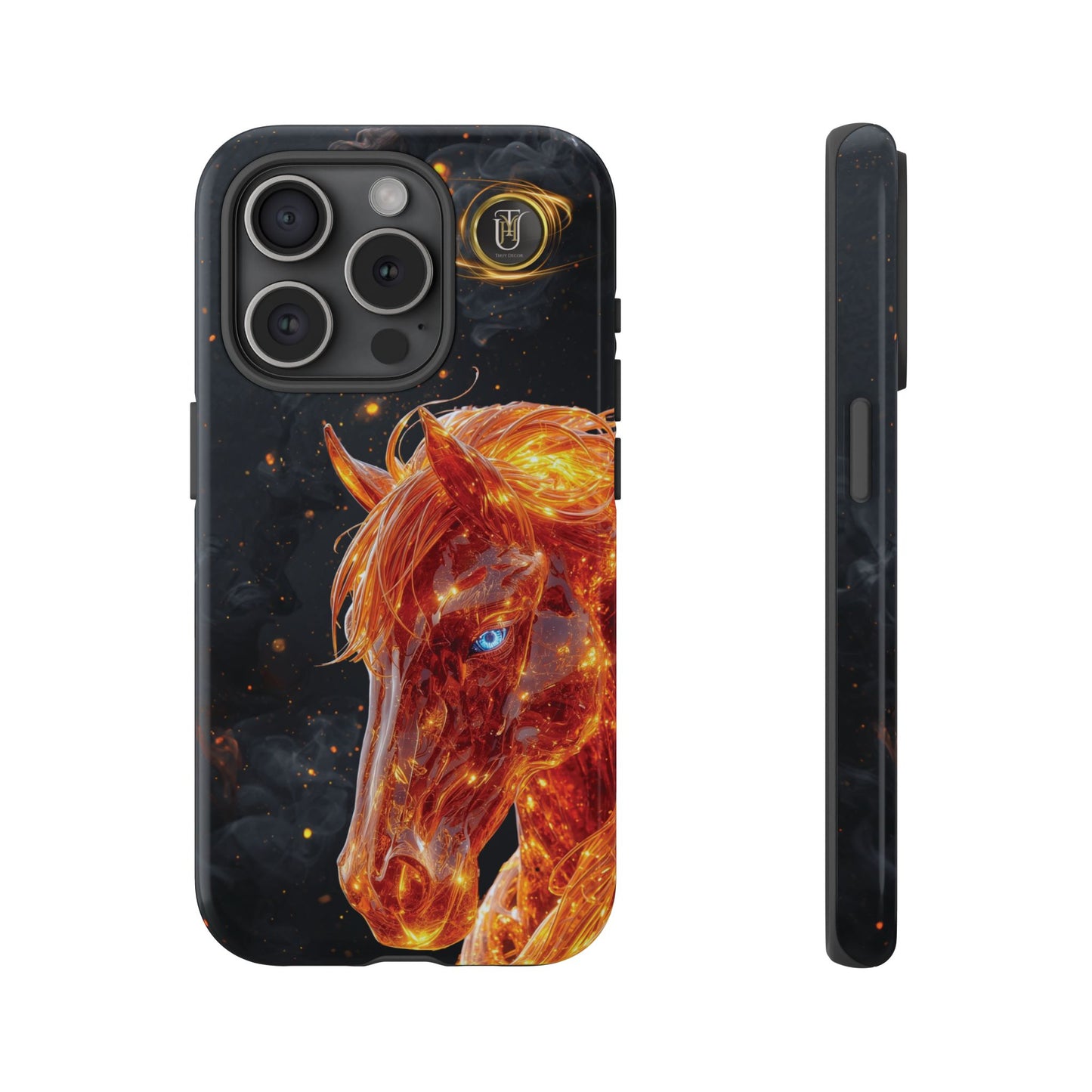 Lunar Horse 2026 Phone Case — Fiery Lucky Charm