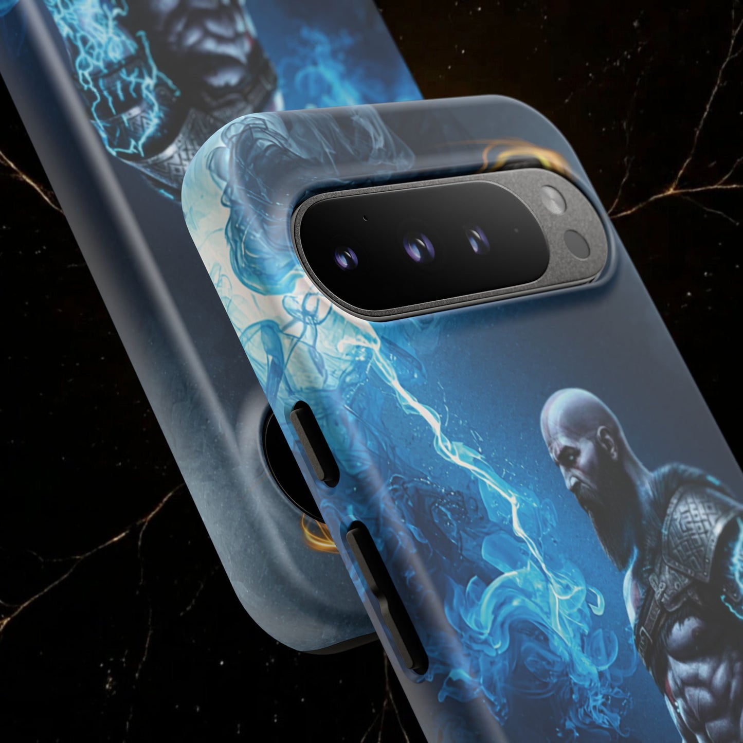 Norse Warrior Phone Case — Viking Shield & Helmet Tough Cover