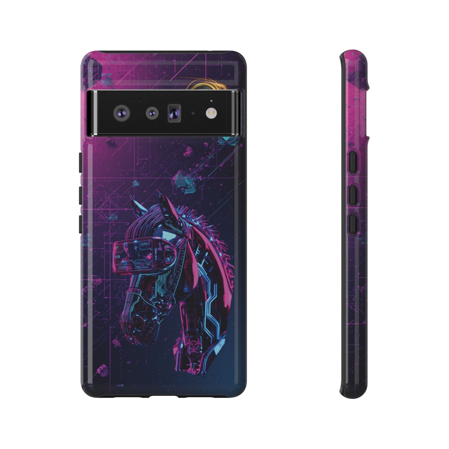 Cyber Lunar Horse Tough Case — Quantum P Phone Cover
