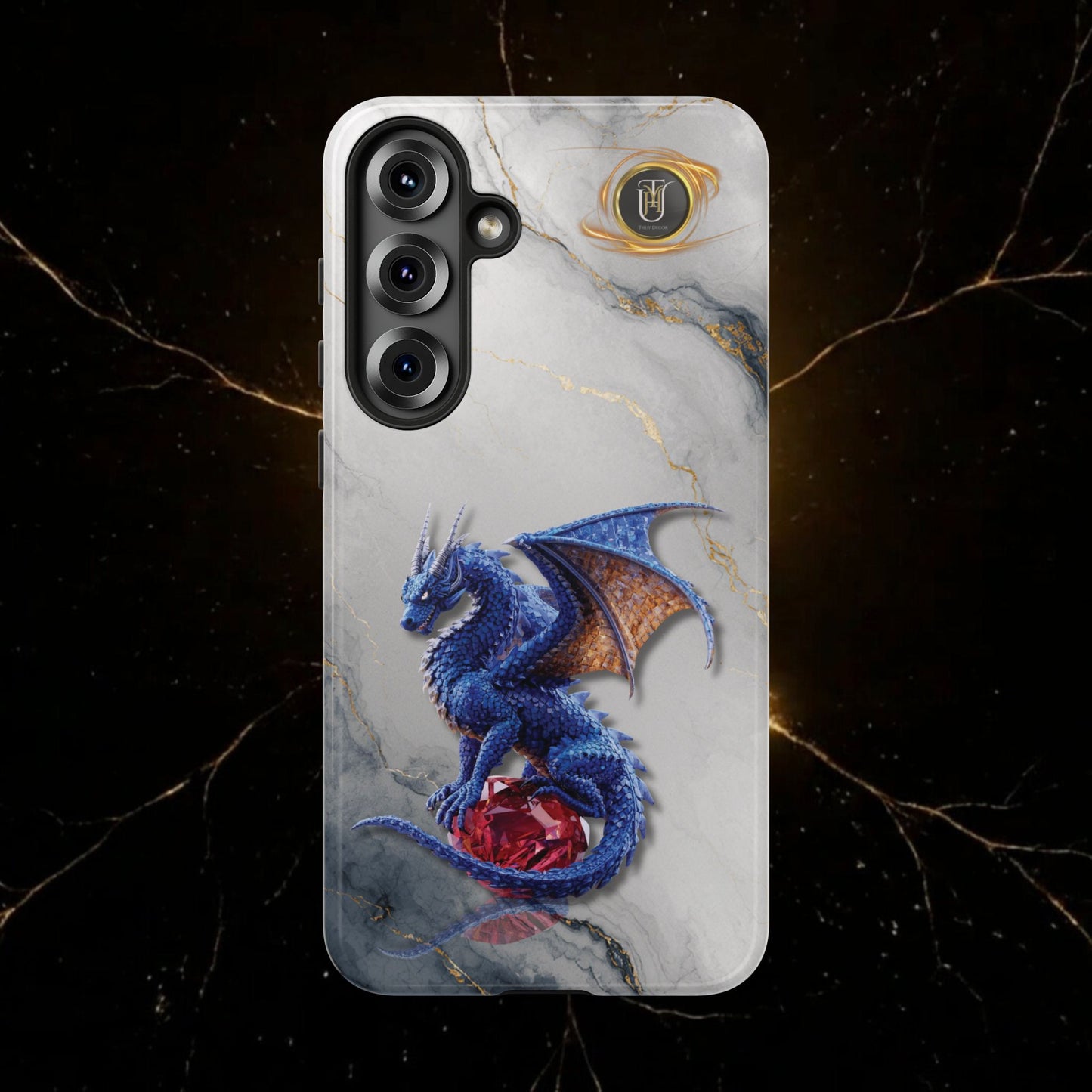 Lapis Dragon Gem Guardian Phone Case