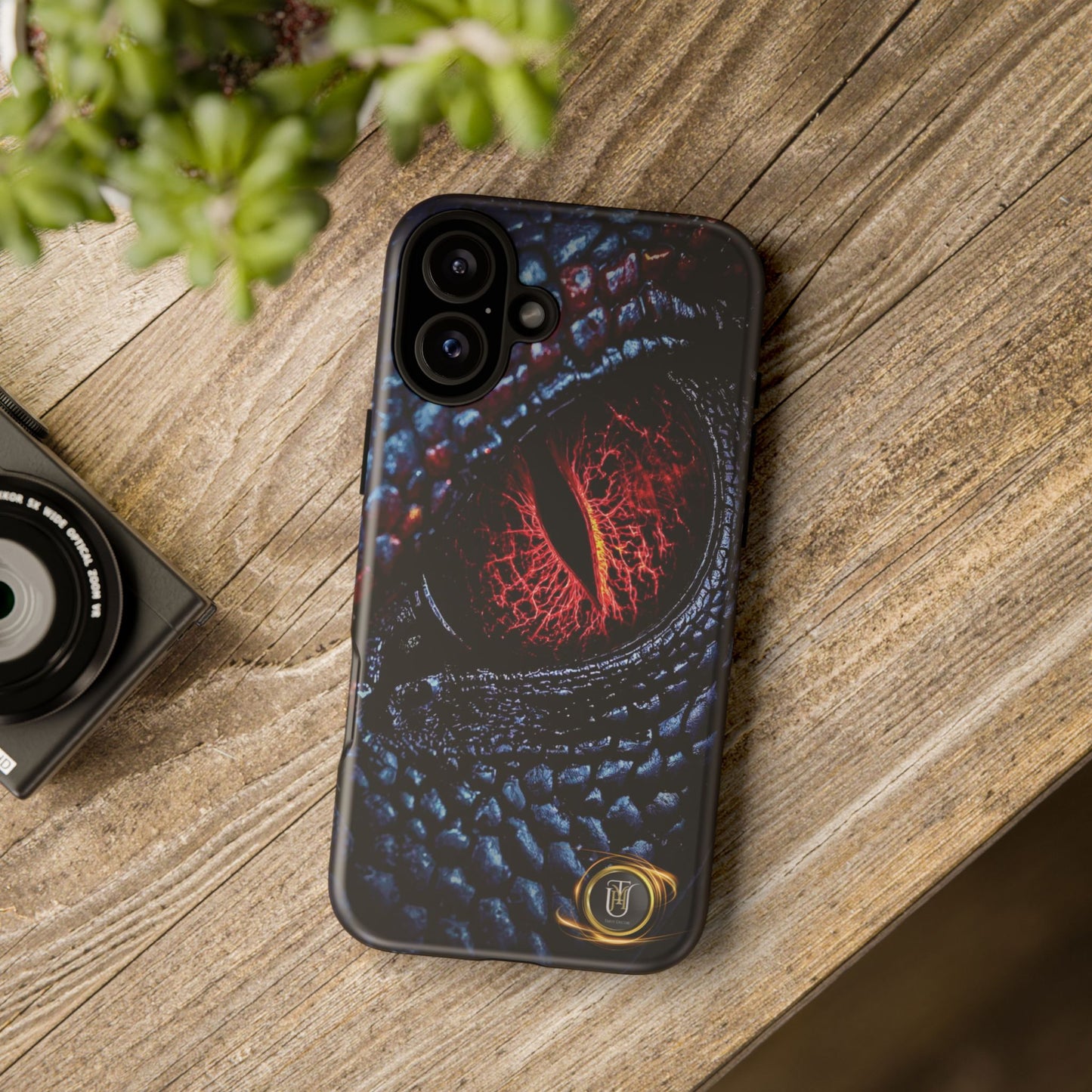 Evil Dragon Eye Phone Case — 'It Looks at You' Protective Cover