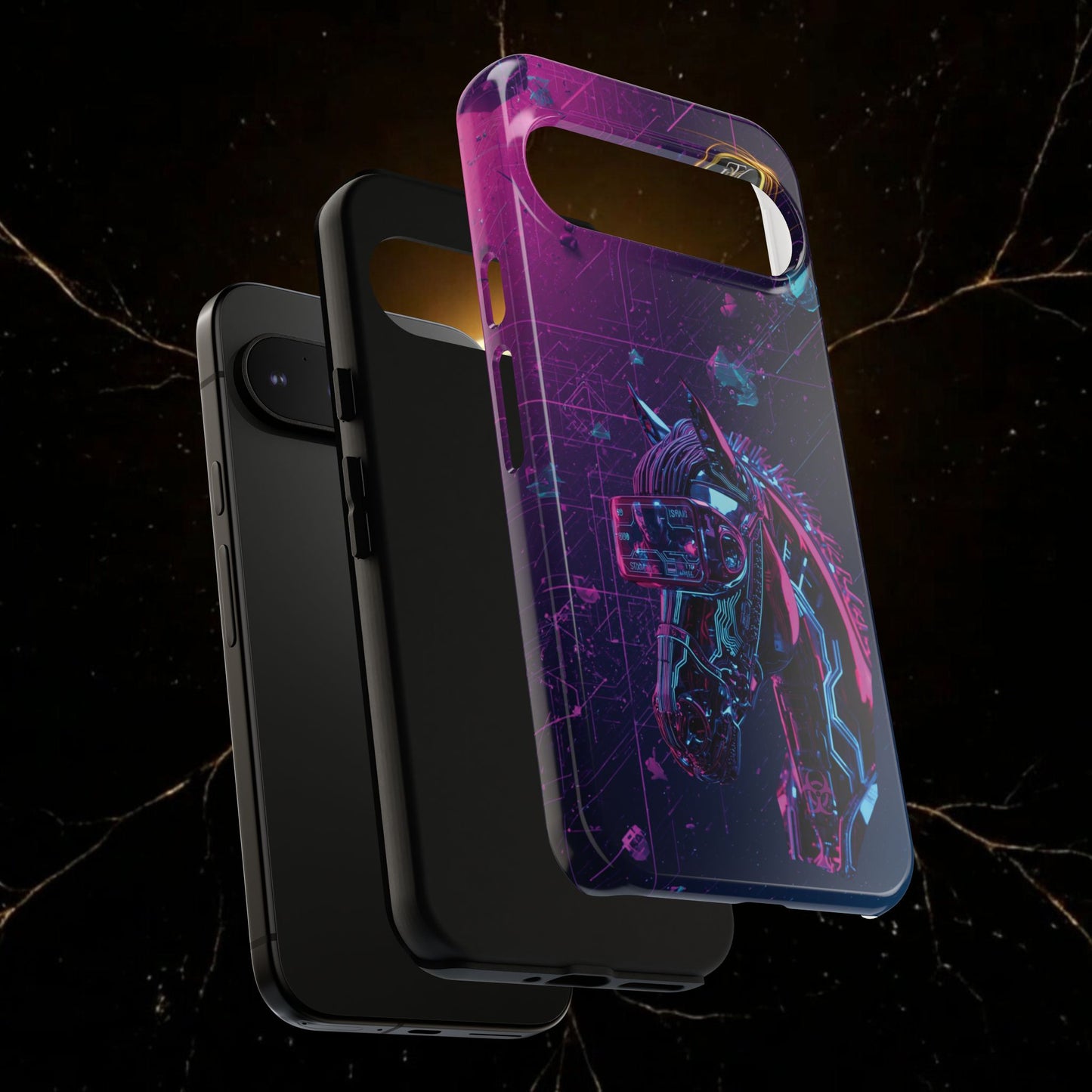 Cyber Lunar Horse Tough Case — Quantum P Phone Cover