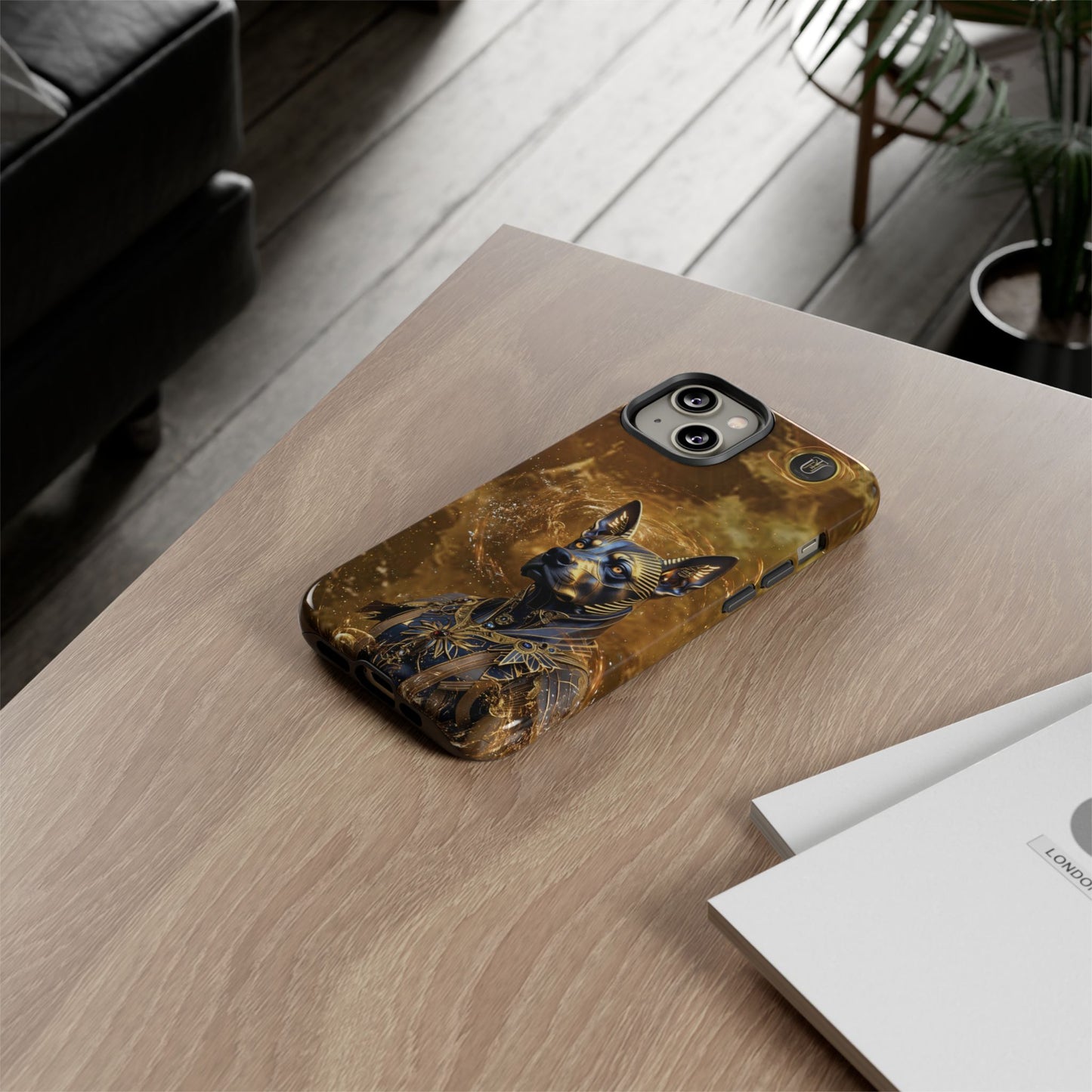 Lunar Dog Phone Case — "Royalty in Blood"