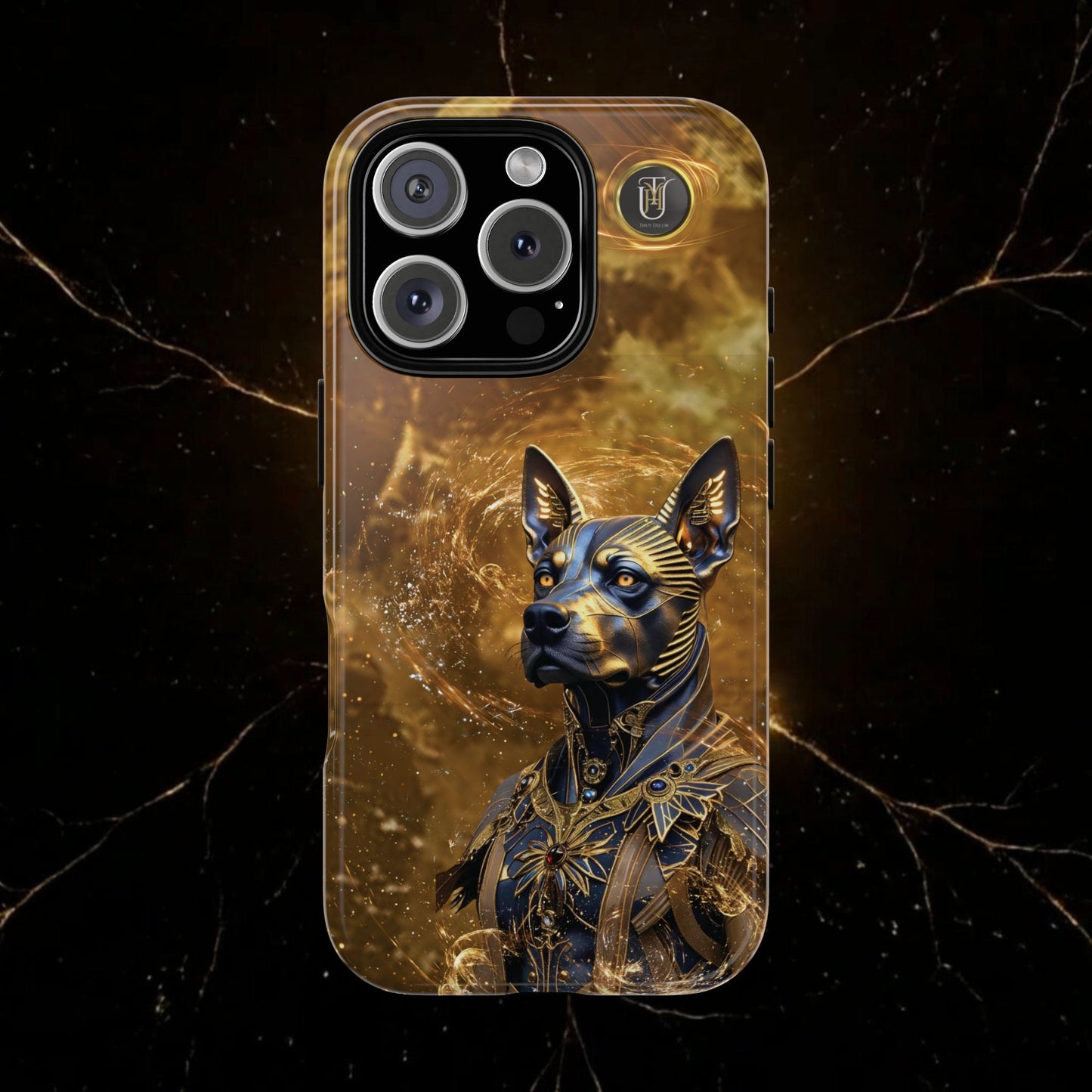 Lunar Dog Phone Case — "Royalty in Blood"