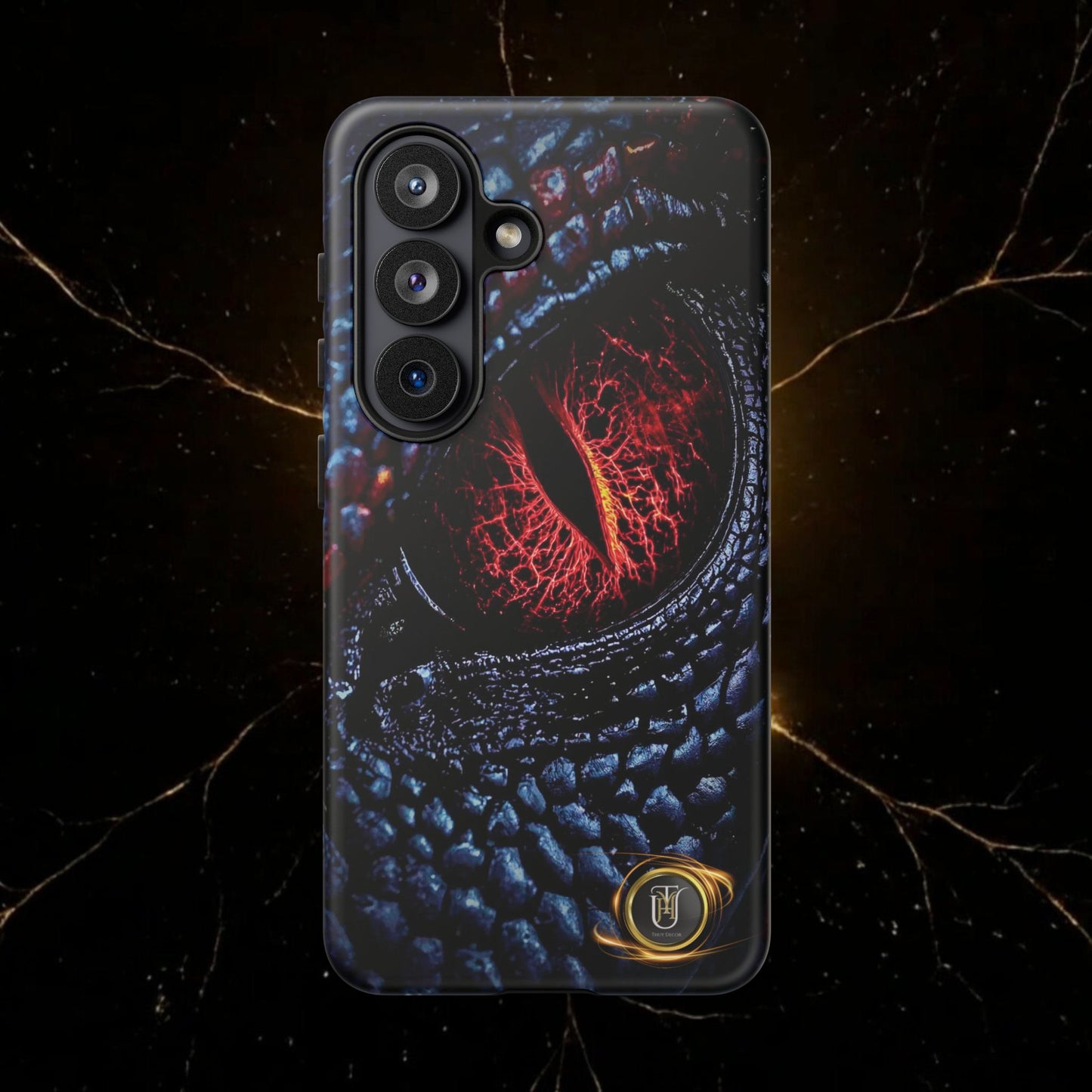 Evil Dragon Eye Phone Case — 'It Looks at You' Protective Cover