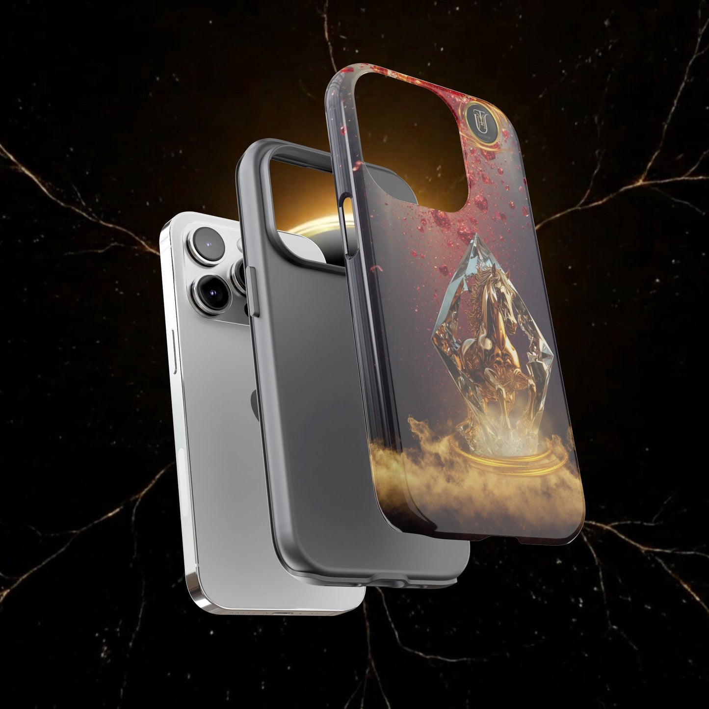 2026 Lunar New Year Prosperity Phone Case — "Happy New Year" Talisman Cover