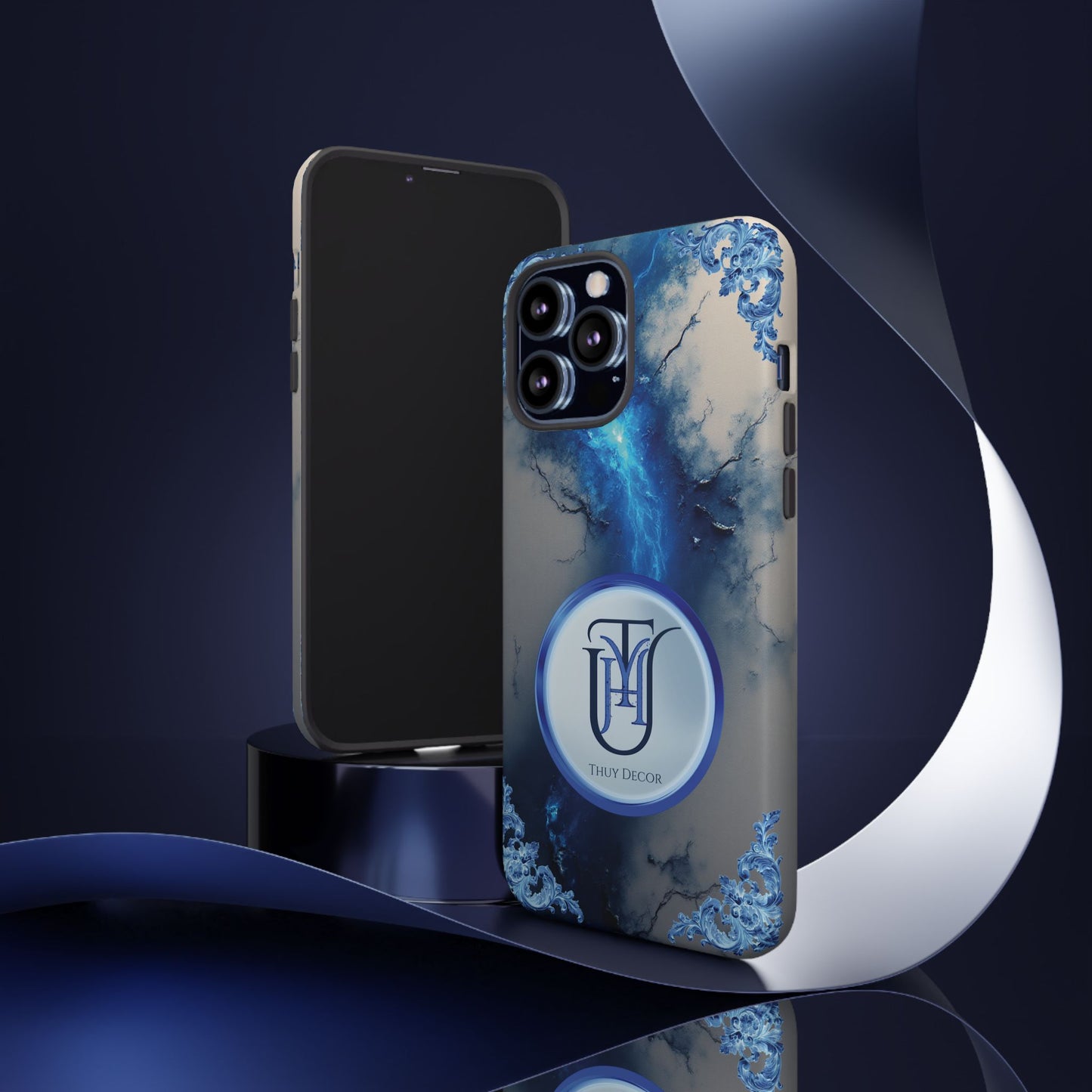 Glacier Elegance Phone Case — Electrifying Thuy Decor
