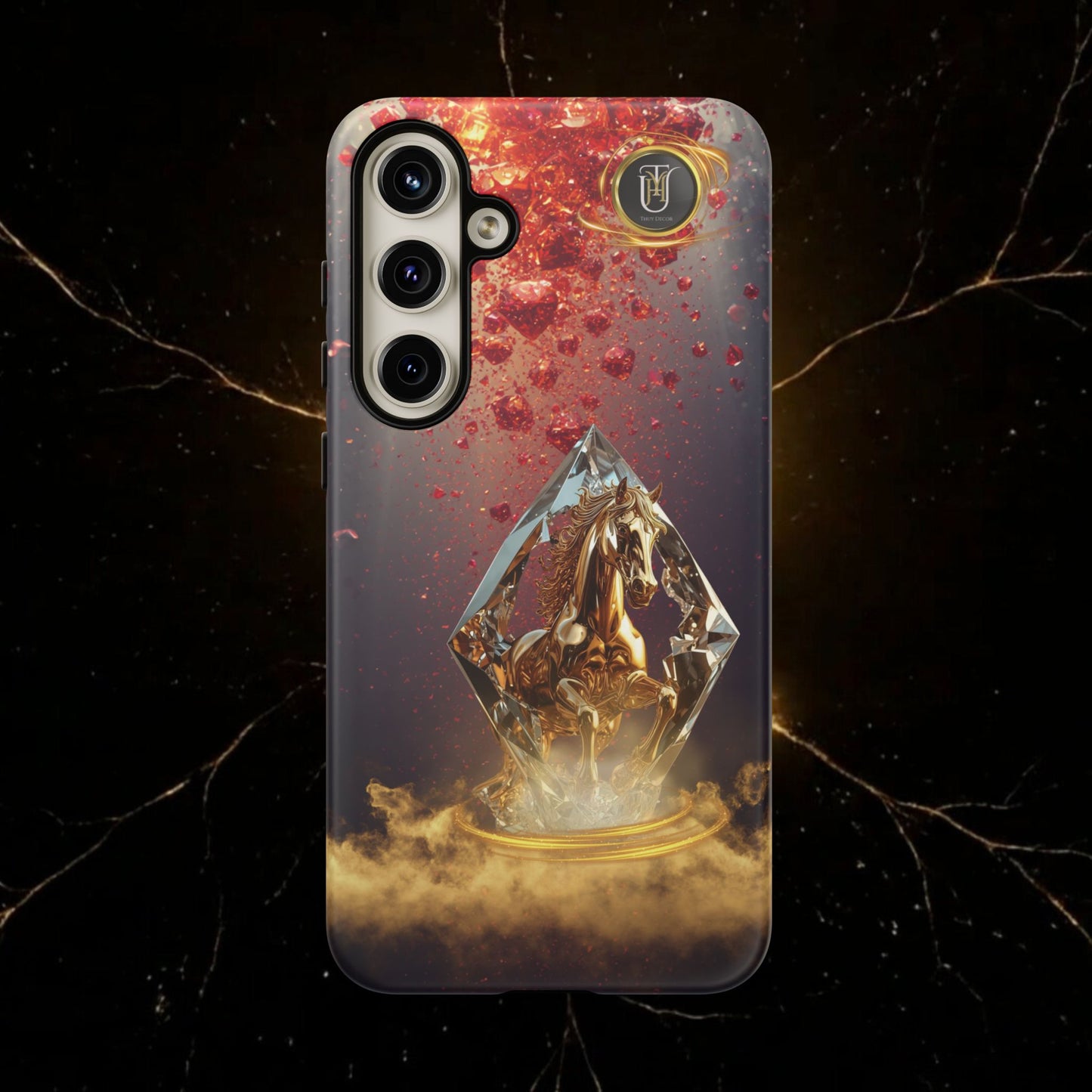 2026 Lunar New Year Prosperity Phone Case — "Happy New Year" Talisman Cover