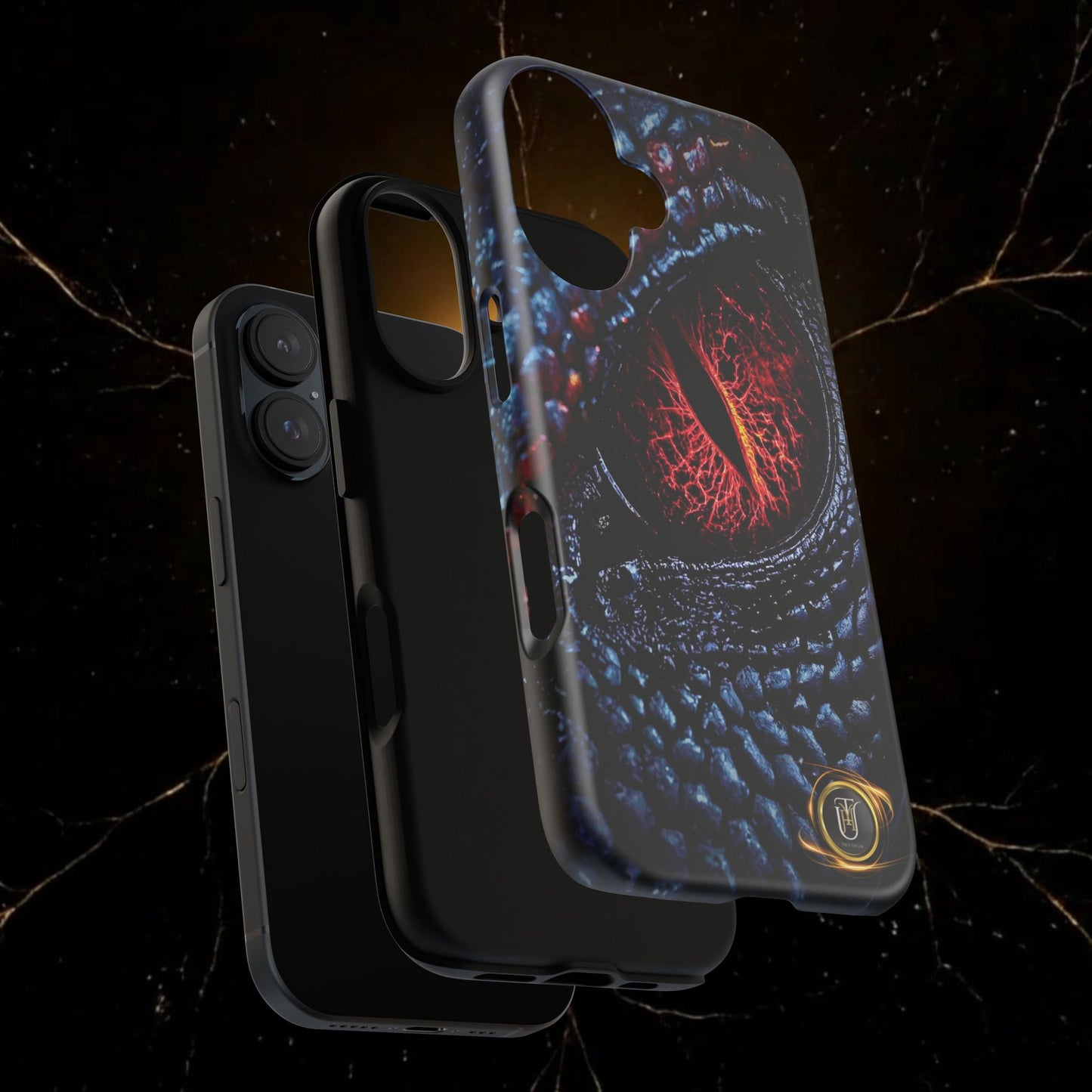Evil Dragon Eye Phone Case — 'It Looks at You' Protective Cover