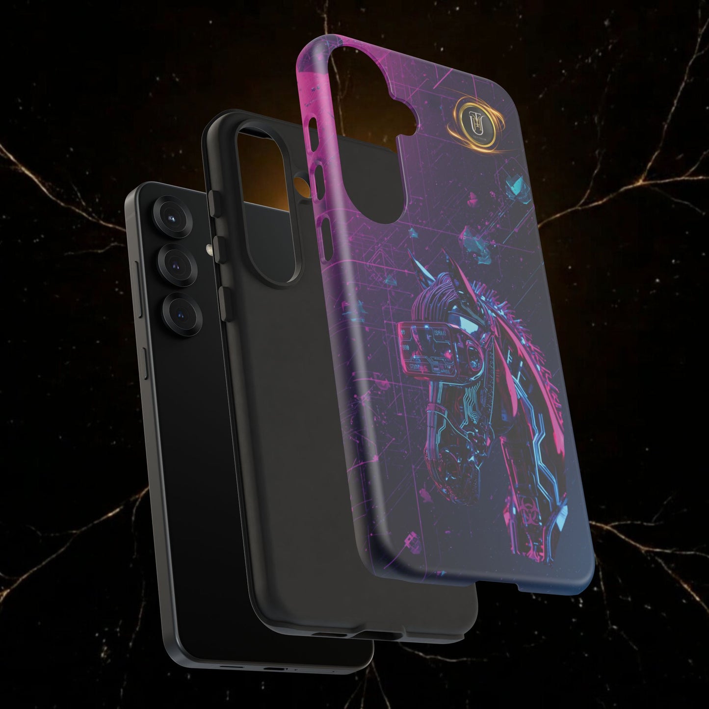 Cyber Lunar Horse Tough Case — Quantum P Phone Cover