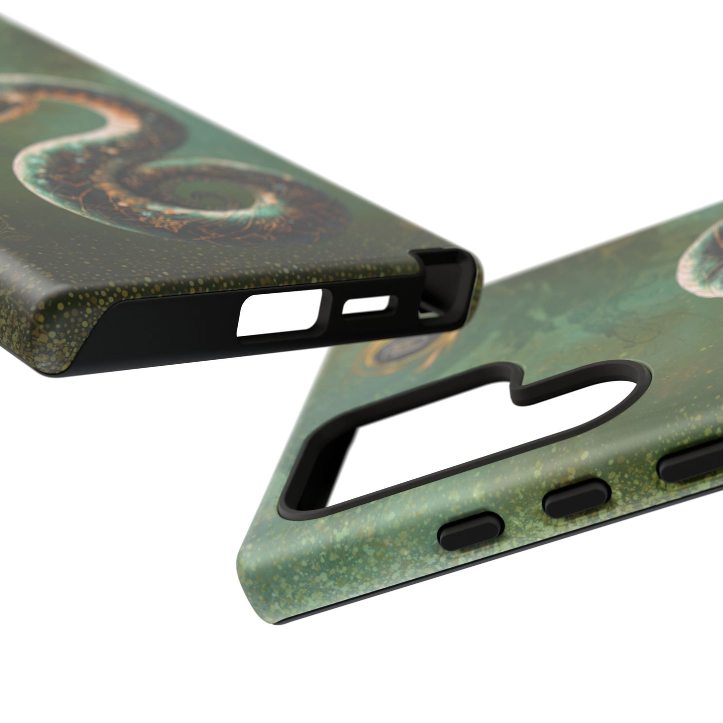 Lunar Snake Phone Case — Eternity Serpent Design