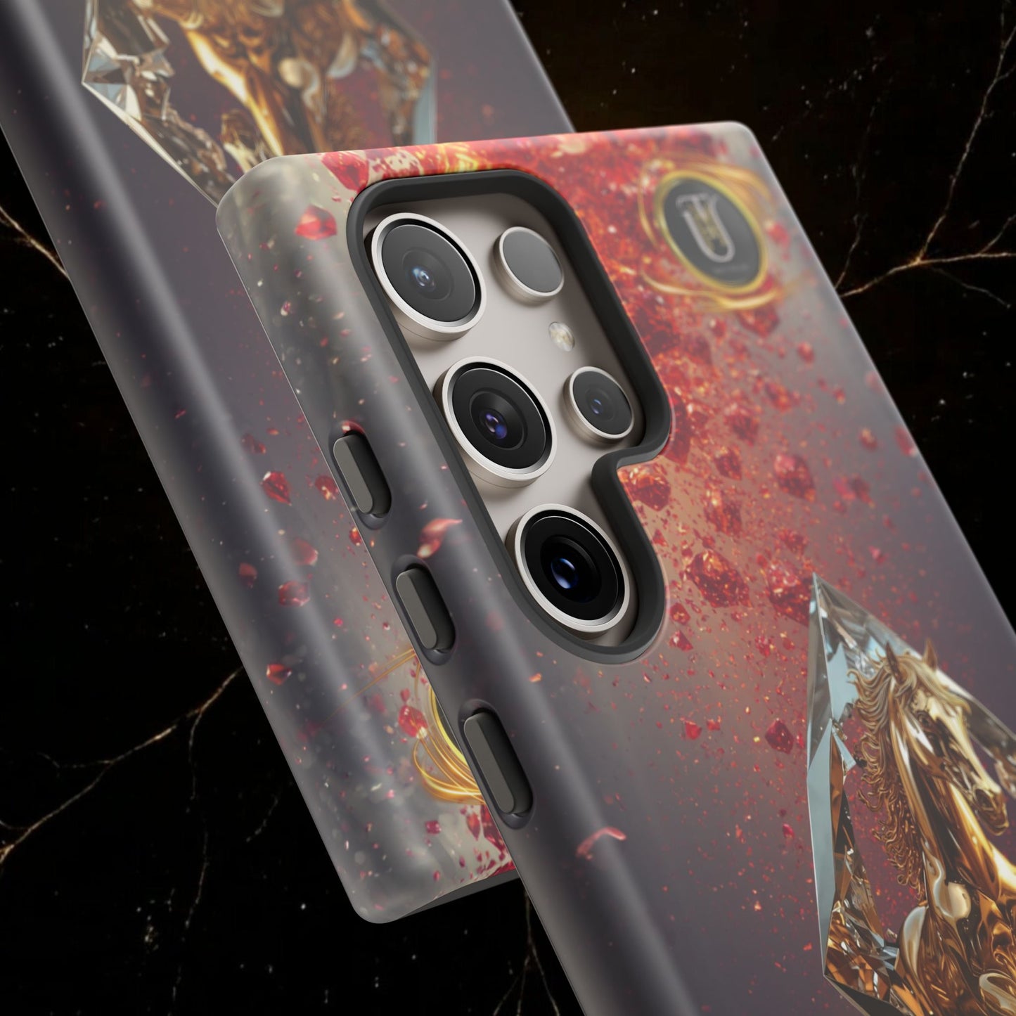 2026 Lunar New Year Prosperity Phone Case — "Happy New Year" Talisman Cover