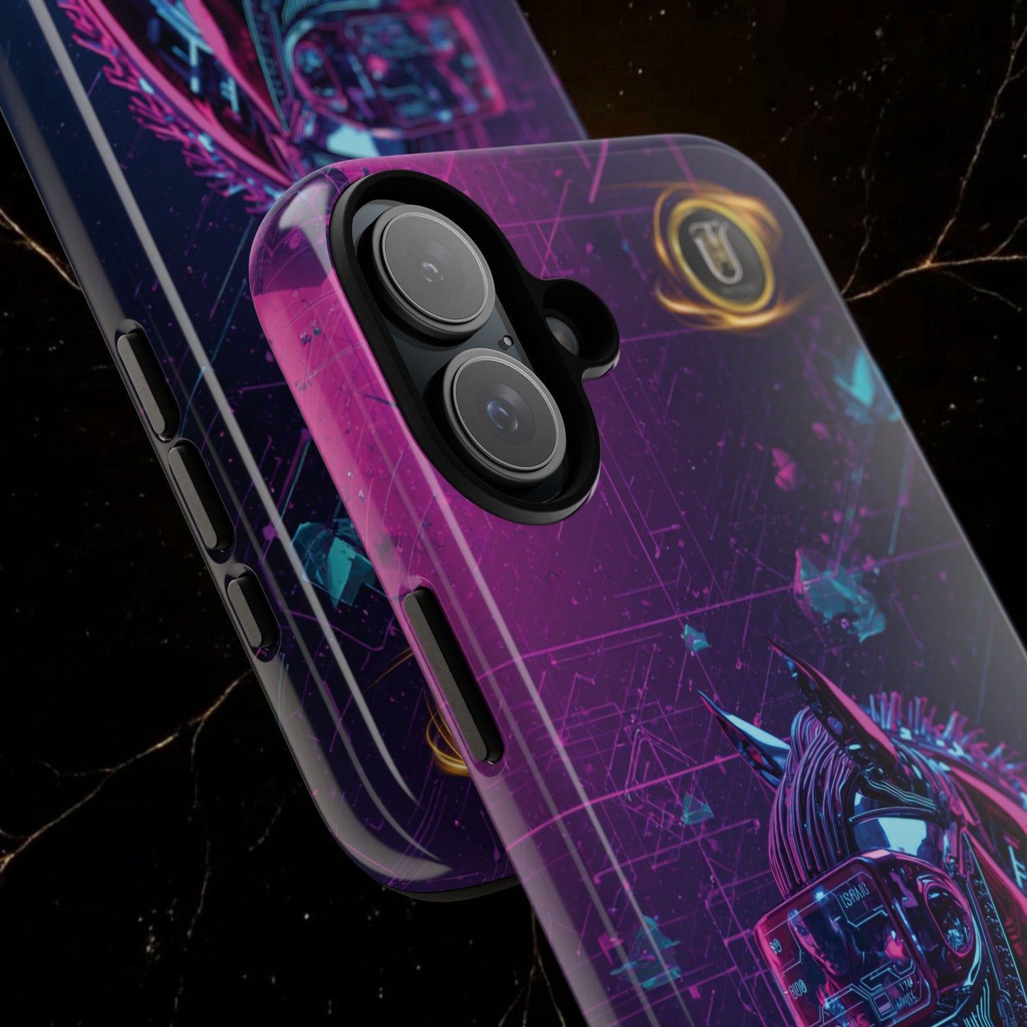 Cyber Lunar Horse Tough Case — Quantum P Phone Cover