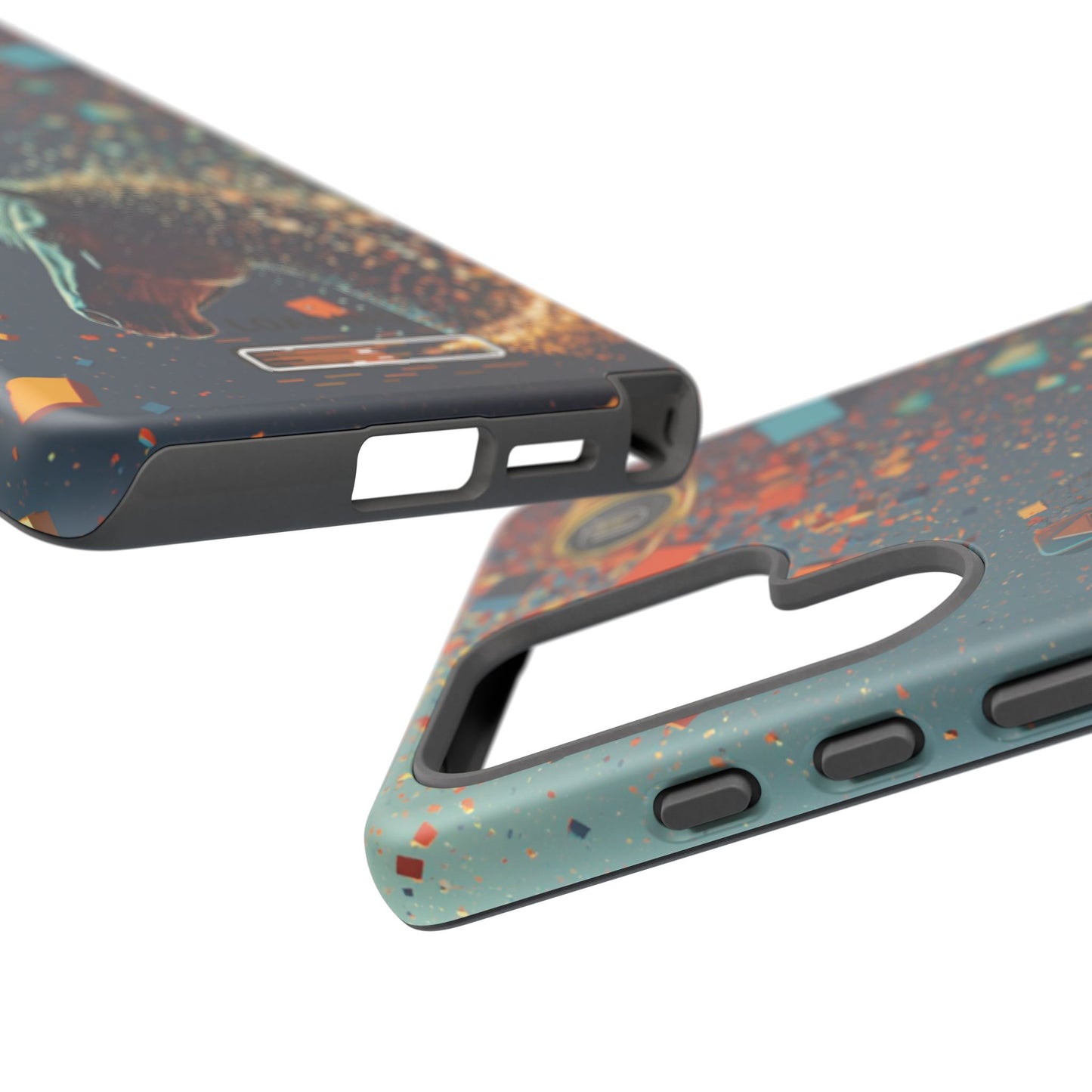 Glitched Lunar Horse Phone Case — Gamer Lucky Totem