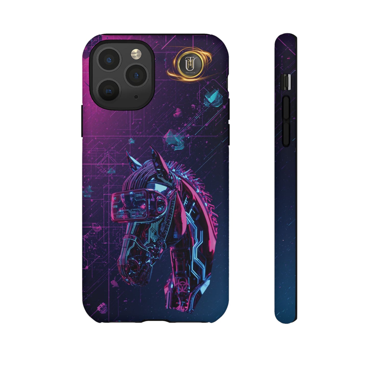 Cyber Lunar Horse Tough Case — Quantum P Phone Cover