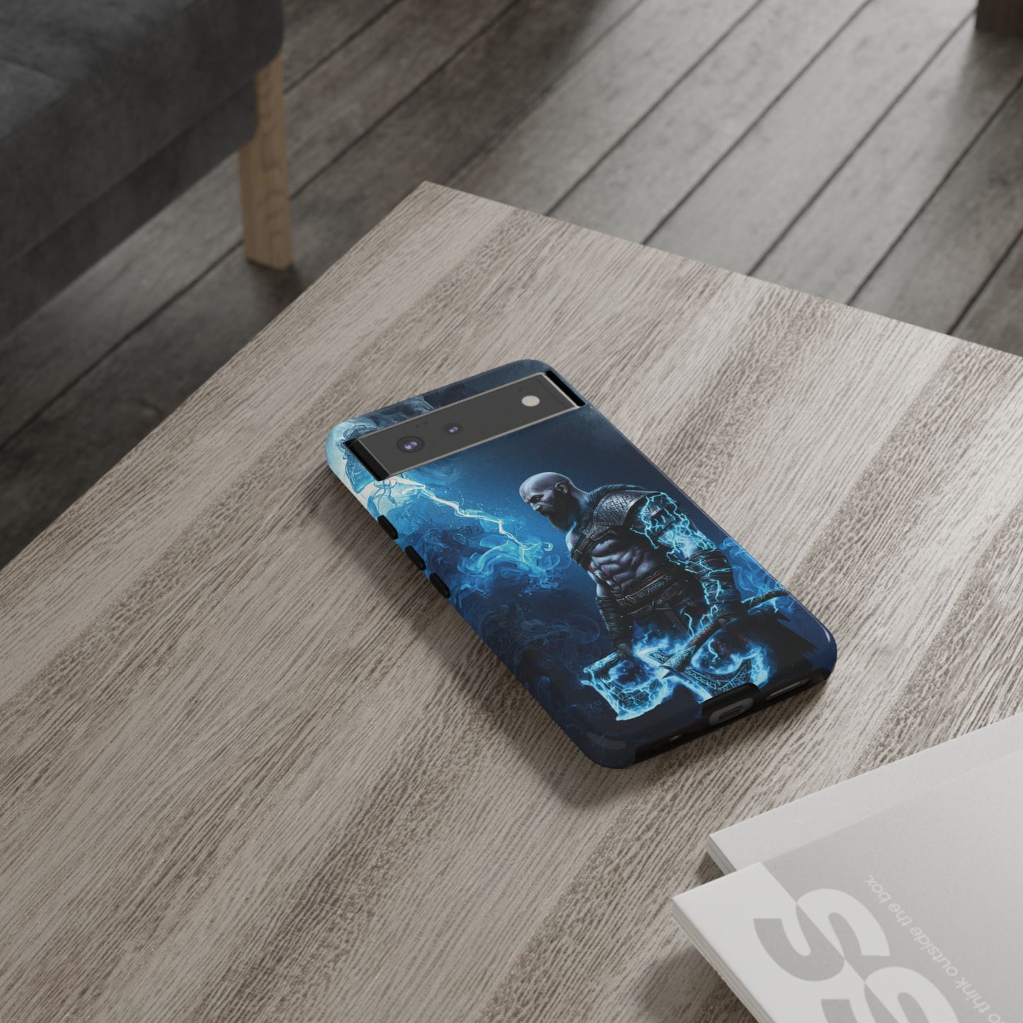 Norse Warrior Phone Case — Viking Shield & Helmet Tough Cover