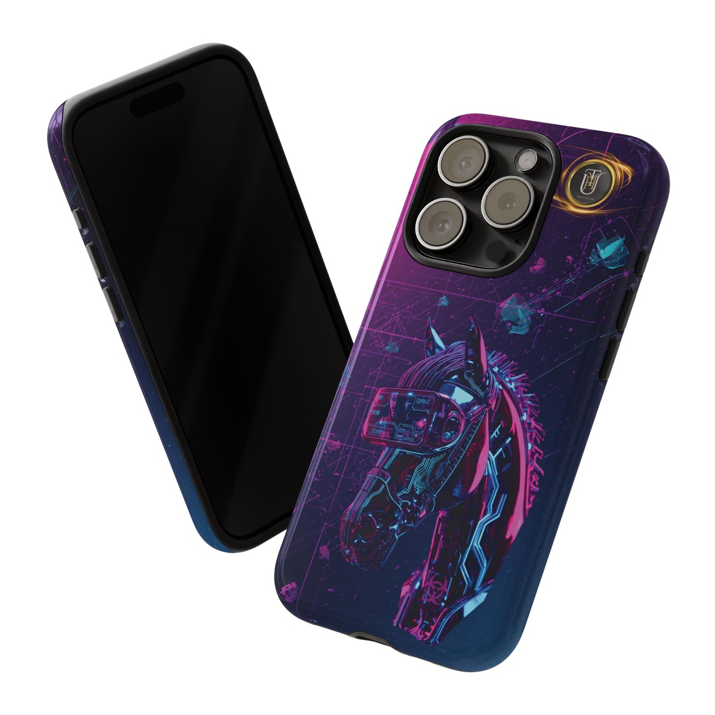 Cyber Lunar Horse Tough Case — Quantum P Phone Cover