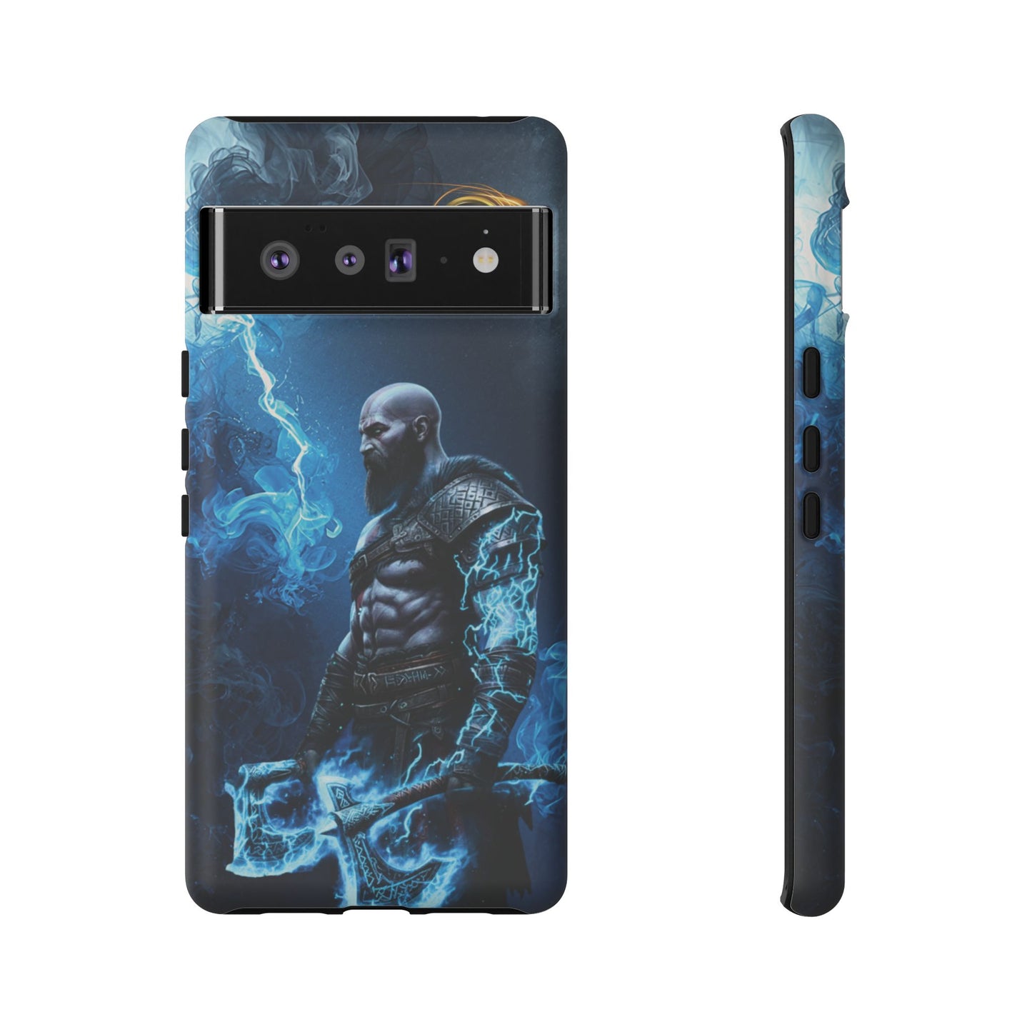 Norse Warrior Phone Case — Viking Shield & Helmet Tough Cover